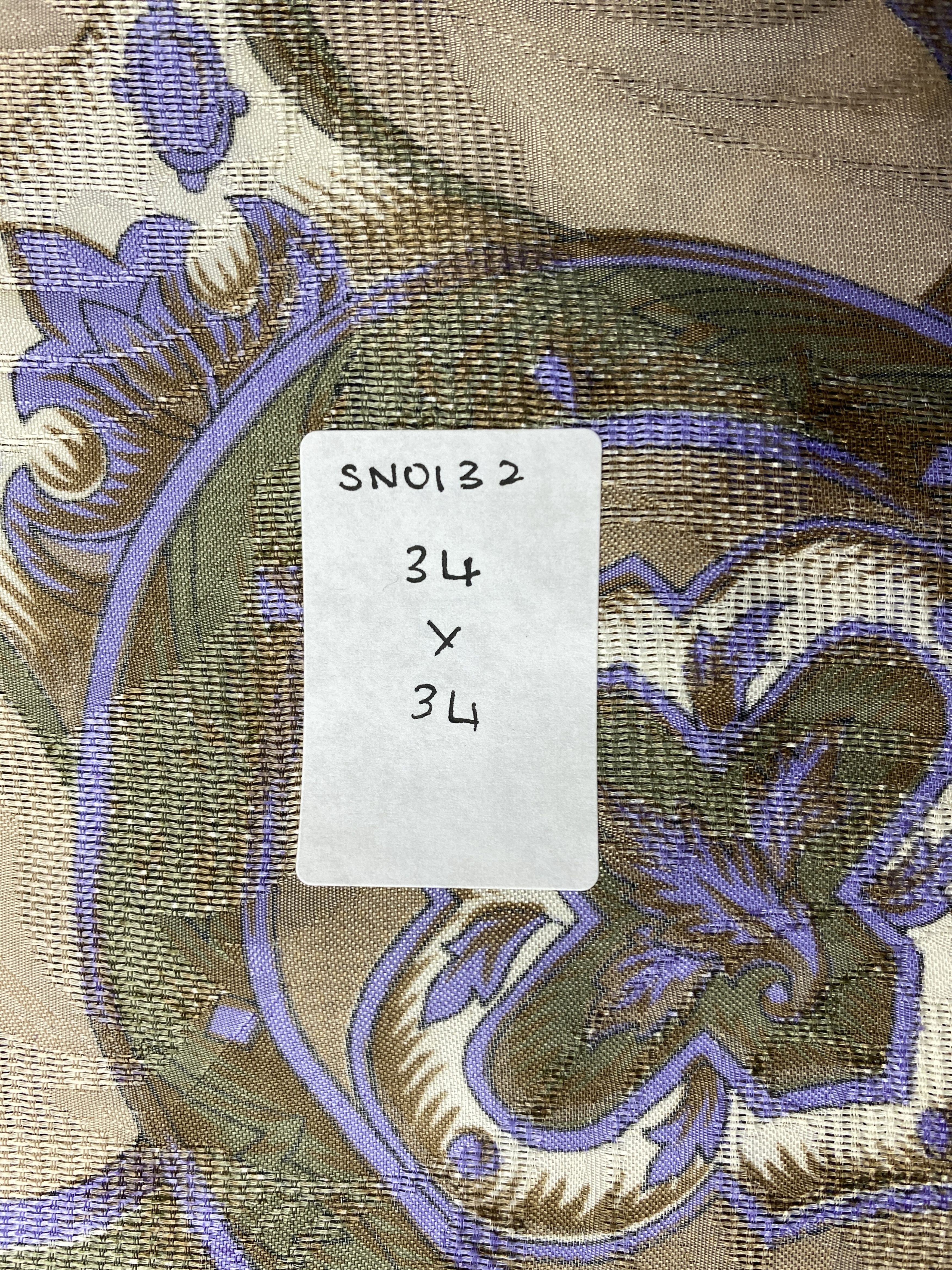 Japanese Brand Vintage Japanese Brand Silk Scarf SN0132 Size ONE SIZE - 7 Thumbnail