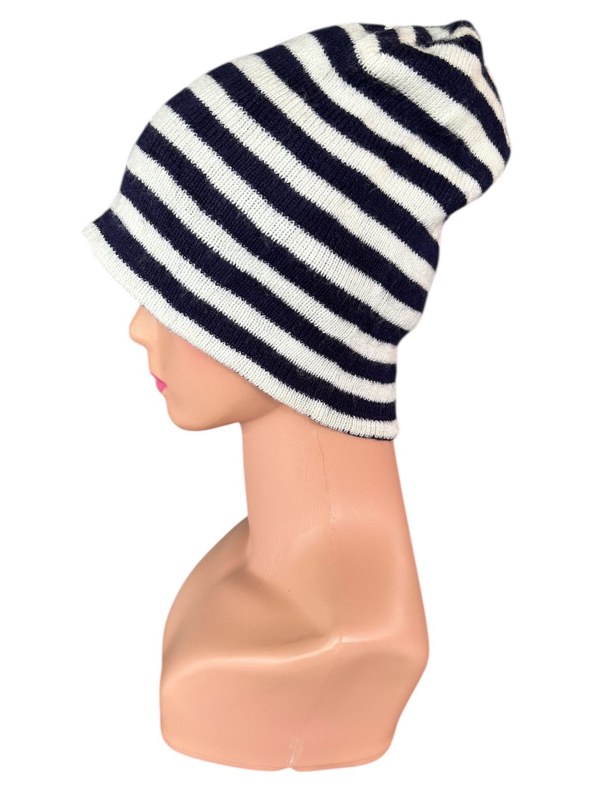 Japanese Brand × Kapital × Vintage Stripe Japanese Style Beanie Hats Size ONE SIZE - 1 Thumbnail