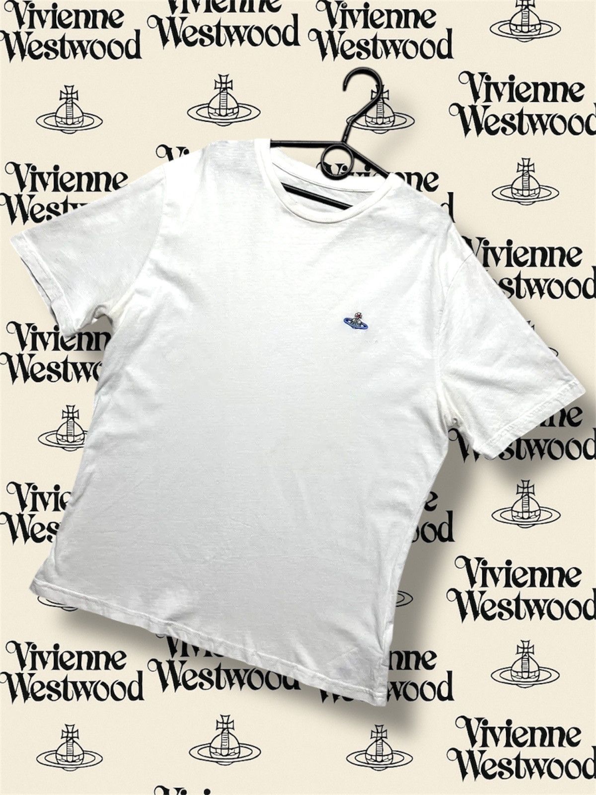 Vivienne Westwood Vintage Vivienne Westwood Tee logo rare size M Size US M / EU 48-50 / 2 - 1 Thumbnail