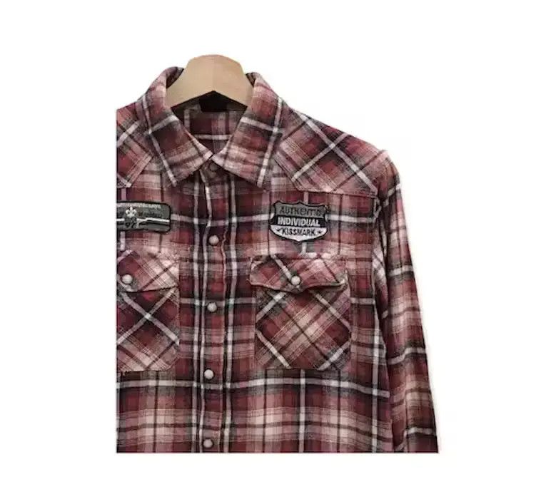 Flannel Japanese Brand Kissmark Plaid Tartan Flannel Shirt Size US XS / EU 42 / 0 - 4 Thumbnail