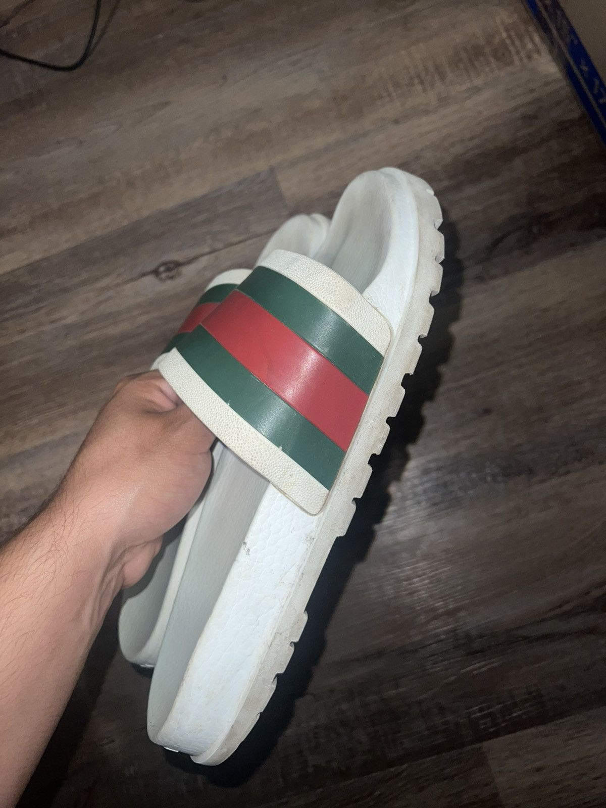 Gucci White gucci Size US 10 / EU 43 - 3 Thumbnail