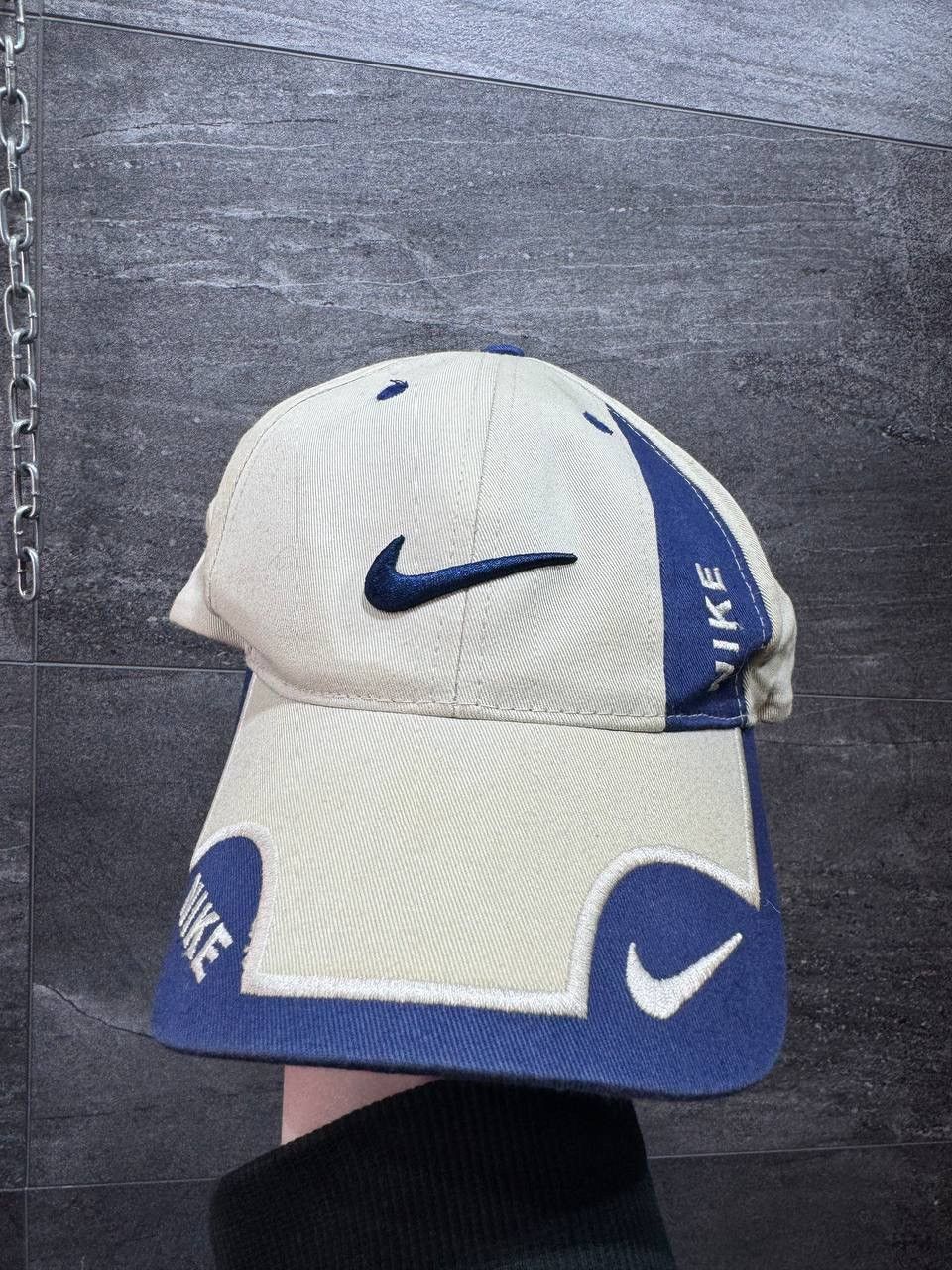 Vintage Mens Vintage Nike Cap Big Logo Swoosh Y2K Rare Drill Size ONE SIZE - 11 Thumbnail