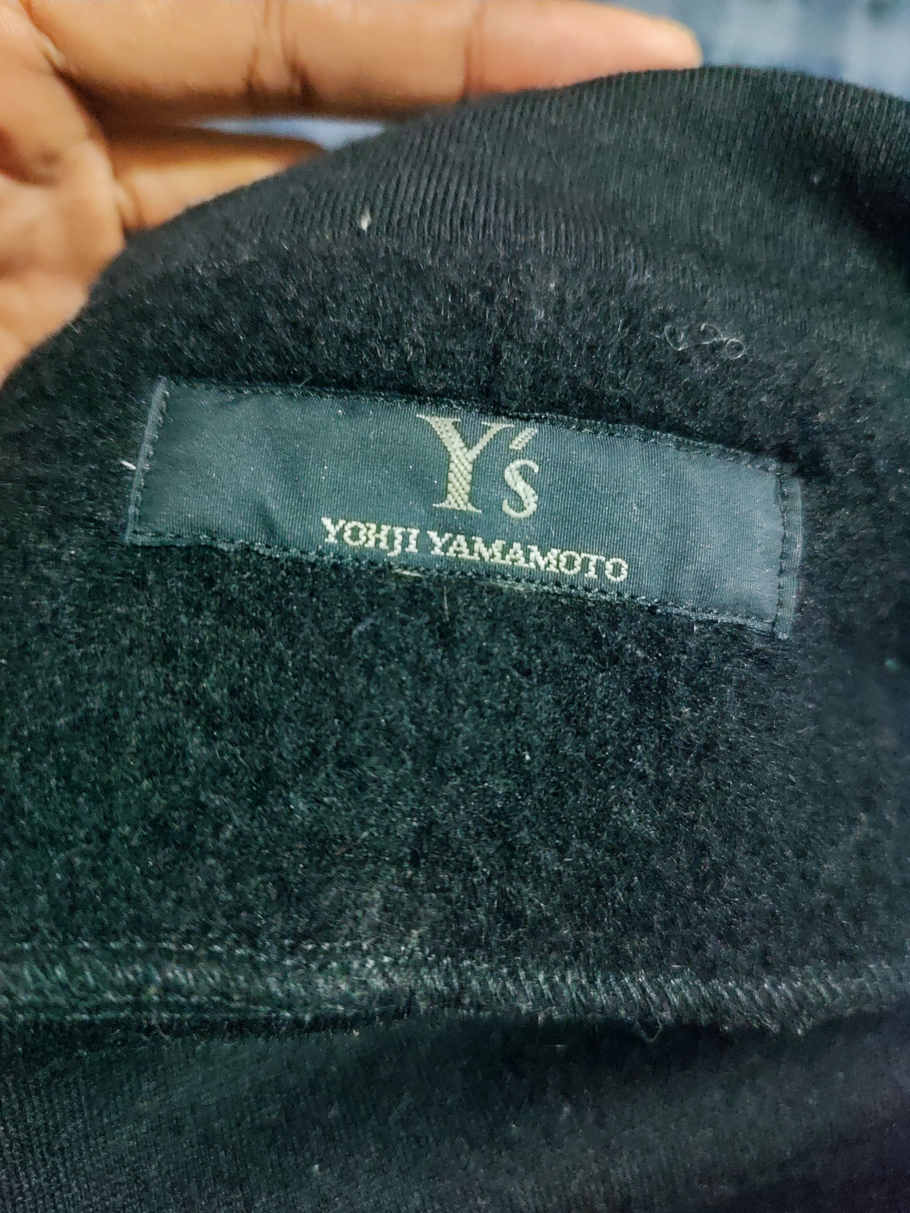 Yohji Yamamoto Y's Yohji Yamamoto Black Wool Textured Jacket (2000) Size US S / EU 44-46 / 1 - 13 Thumbnail