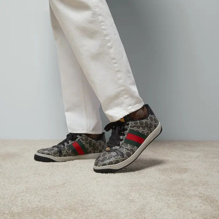 Gucci o1s1wg111025 Screener Sneakers in Multicolor Size US 6 / EU 39 - 2 Thumbnail
