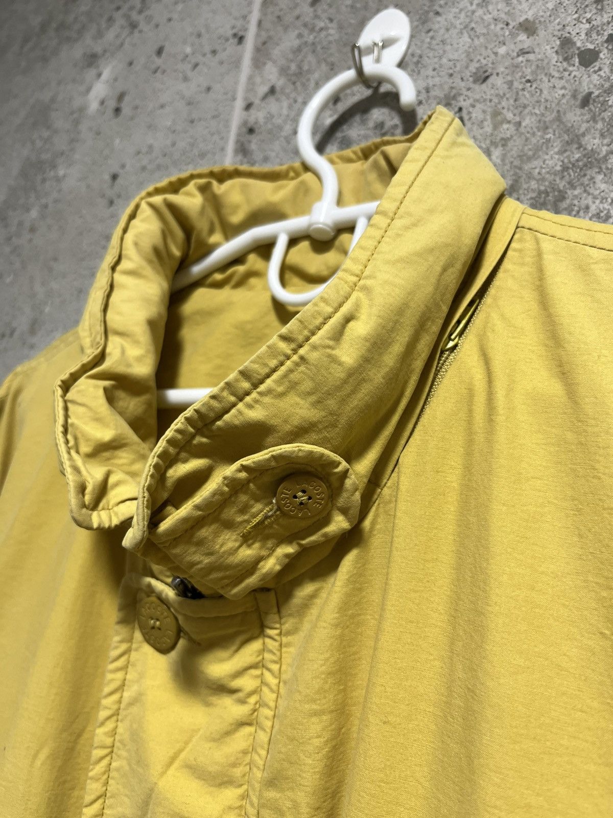 Lacoste × Vintage Lacoste Jacket Yellow Cotton Design Size 5 Size US XL / EU 56 / 4 - 4 Thumbnail