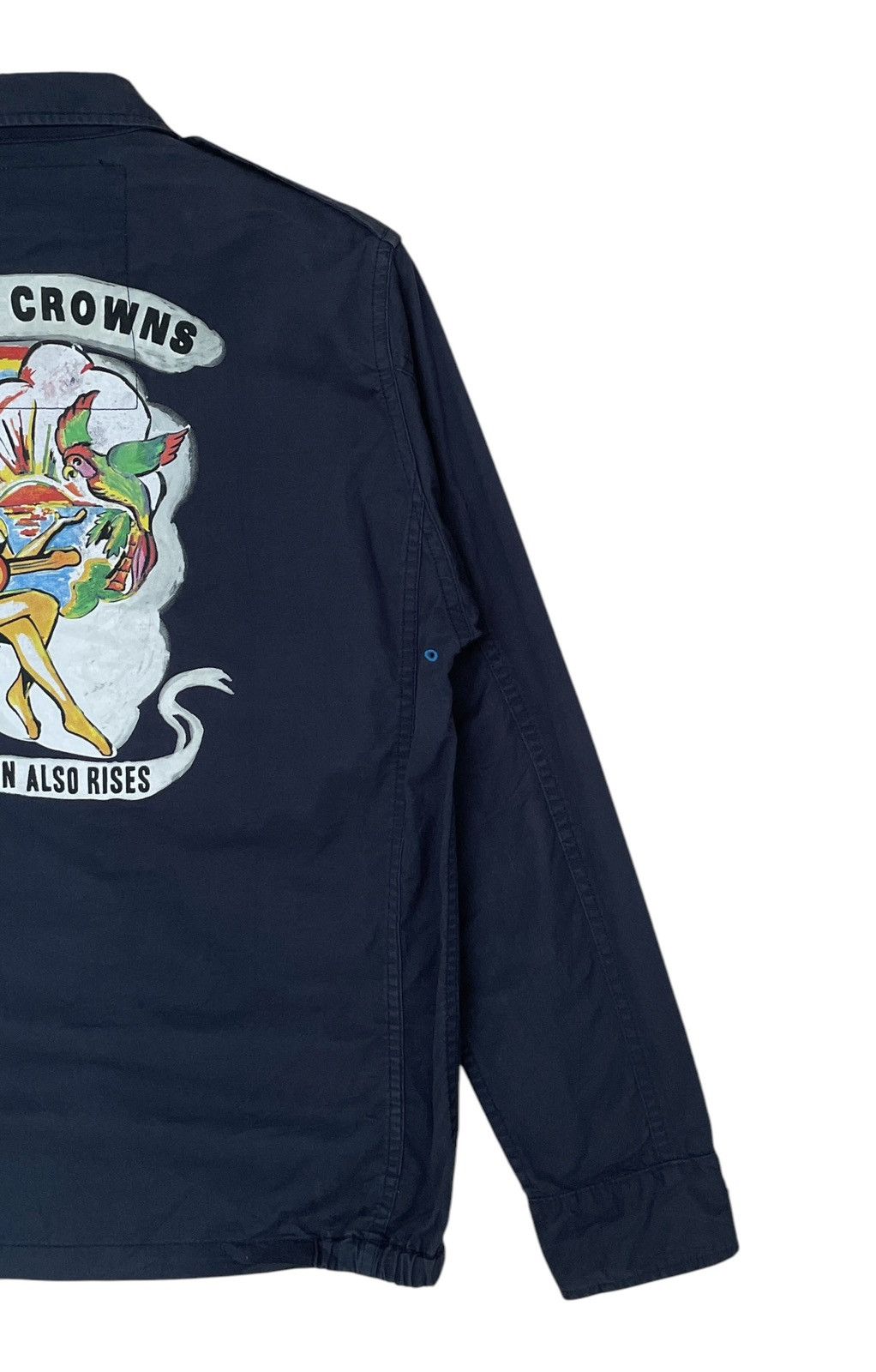 Japanese Brand × Vintage Vintage Japanese Brand Rodeo Crowns M-65 Jacket 1990s Size US L / EU 52-54 / 3 - 4 Thumbnail