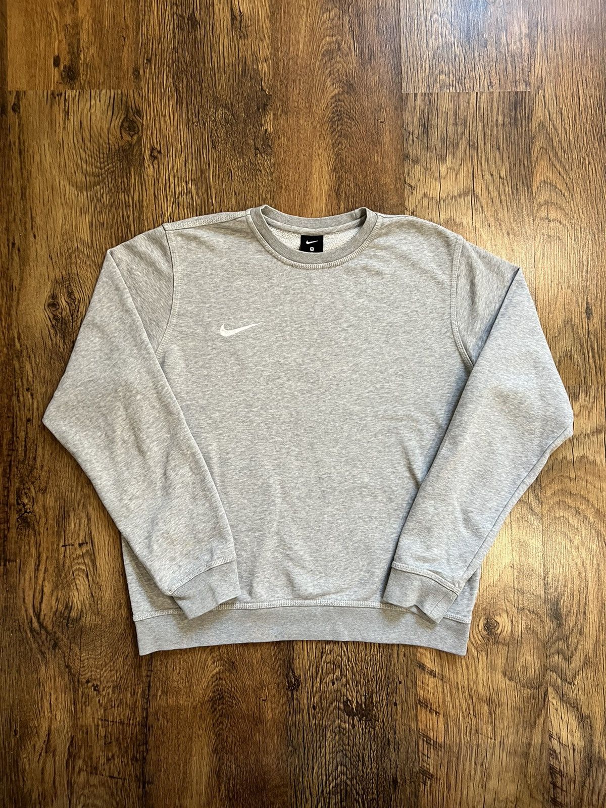 Nike × Vintage Nike crewneck sweatshirt vintage grey 90s retro Y2k Size US M / EU 48-50 / 2 - 1 Thumbnail