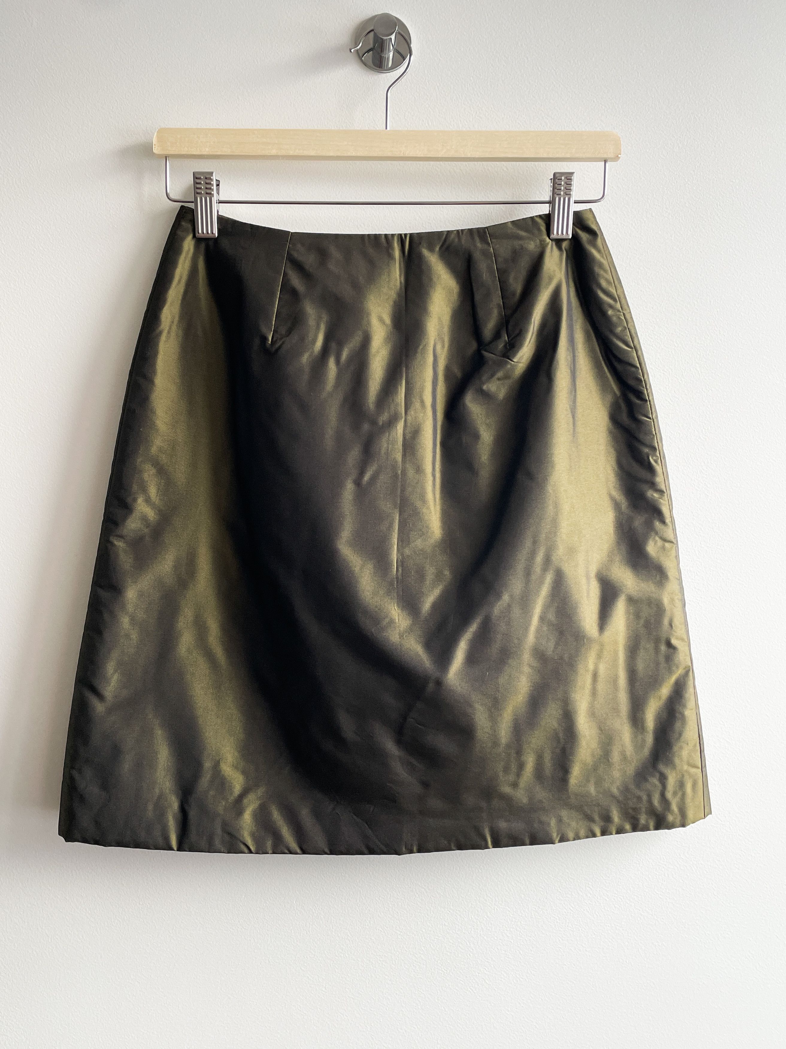 Mugler khaki puffer skirt Size 24" / US 00 / IT 34 - 5 Thumbnail