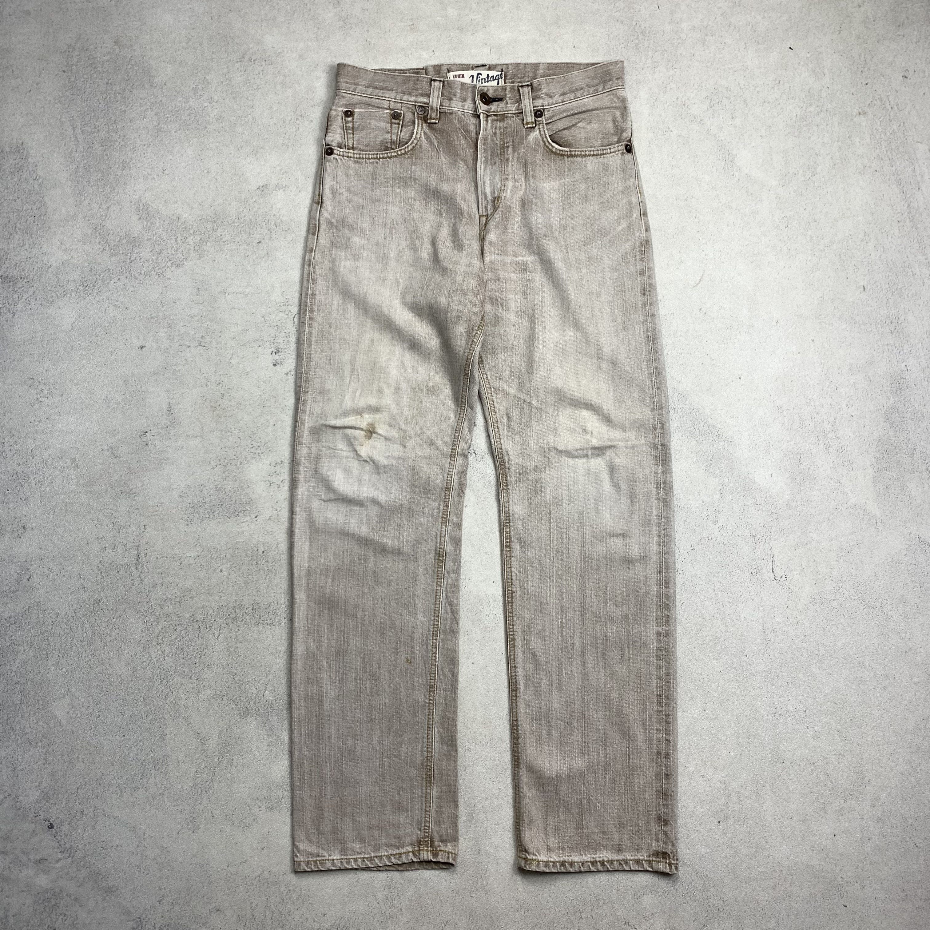 Edwin Vintage Edwin 505V Redline Selvedge Jeans Size US 33 - 1 Thumbnail