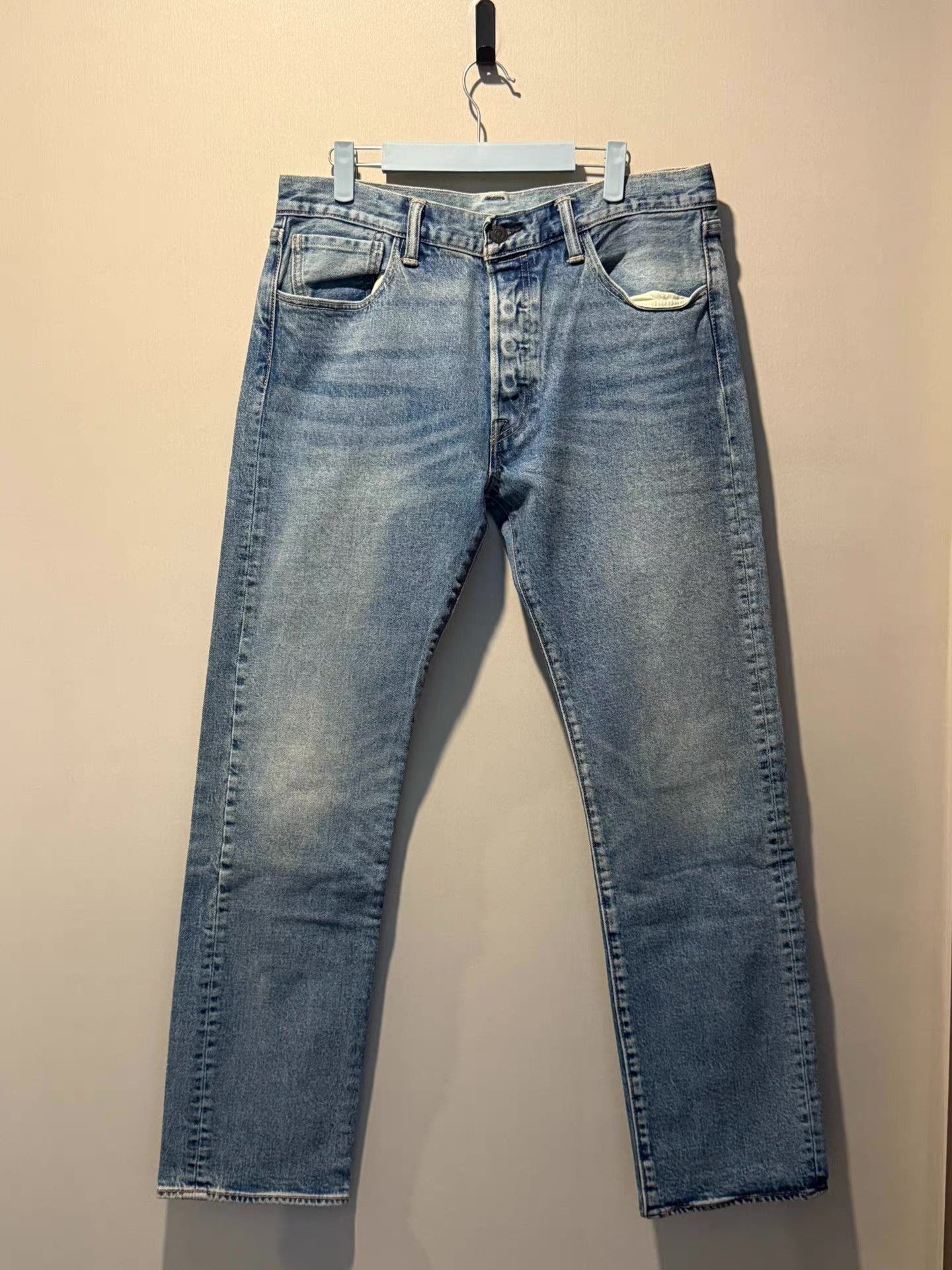 Levi's Levi's 501 washed jeans Ｑ20 Size US 34 / EU 50 - 1 Thumbnail