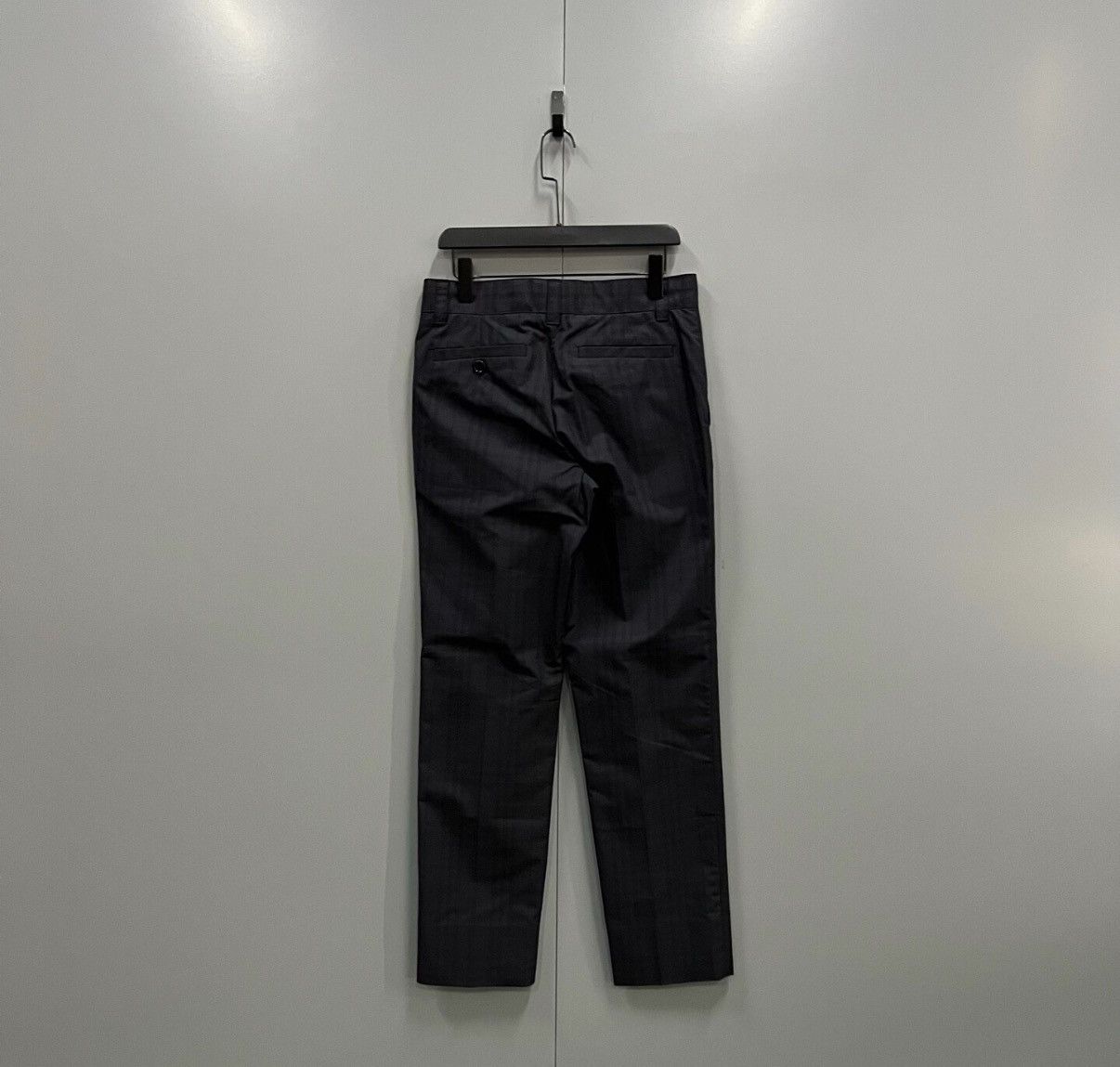 Burberry Burberry Black Check Dress Pants J41 Size US 30 / EU 46 - 2 Thumbnail