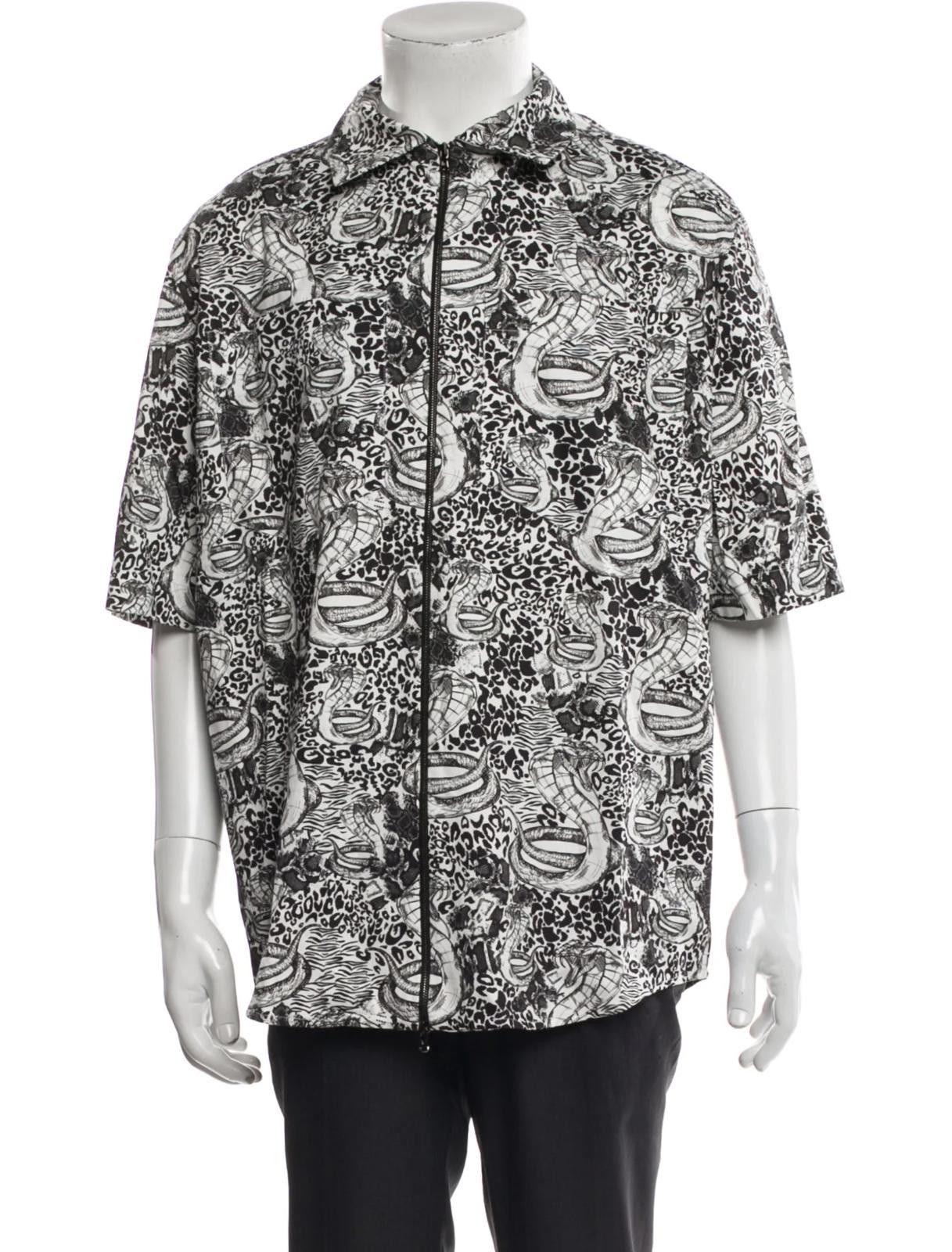 Marcell Von Berlin Graphic Print Short Sleeve Jacket Size: S