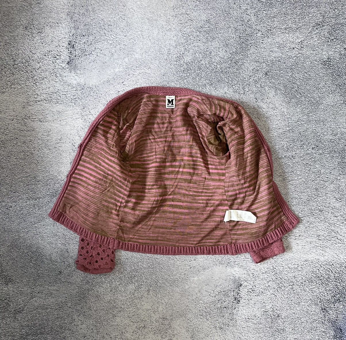 Missoni Missoni Women Sweater Cardigan Knit Vintage Wool Viscose Size XS / US 0-2 / IT 36-38 - 3 Thumbnail