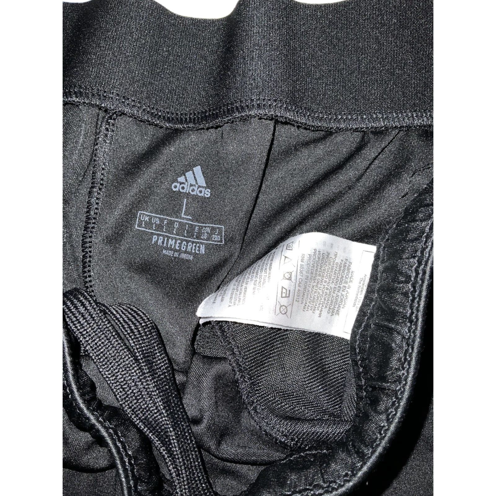 Adidas VINTAGE Adidas X Undefeated Los Angeles Junior Kings Hockey 8” Inseam Black Shorts Sz. L Size US 33 - 5 Thumbnail