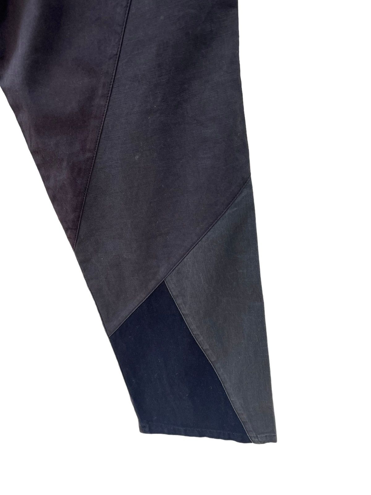 The Viridi-anne VIRUS Japan Multiple Patchwork Waxed Chinos Trouser Pant Size US 30 / EU 46 - 18 Thumbnail