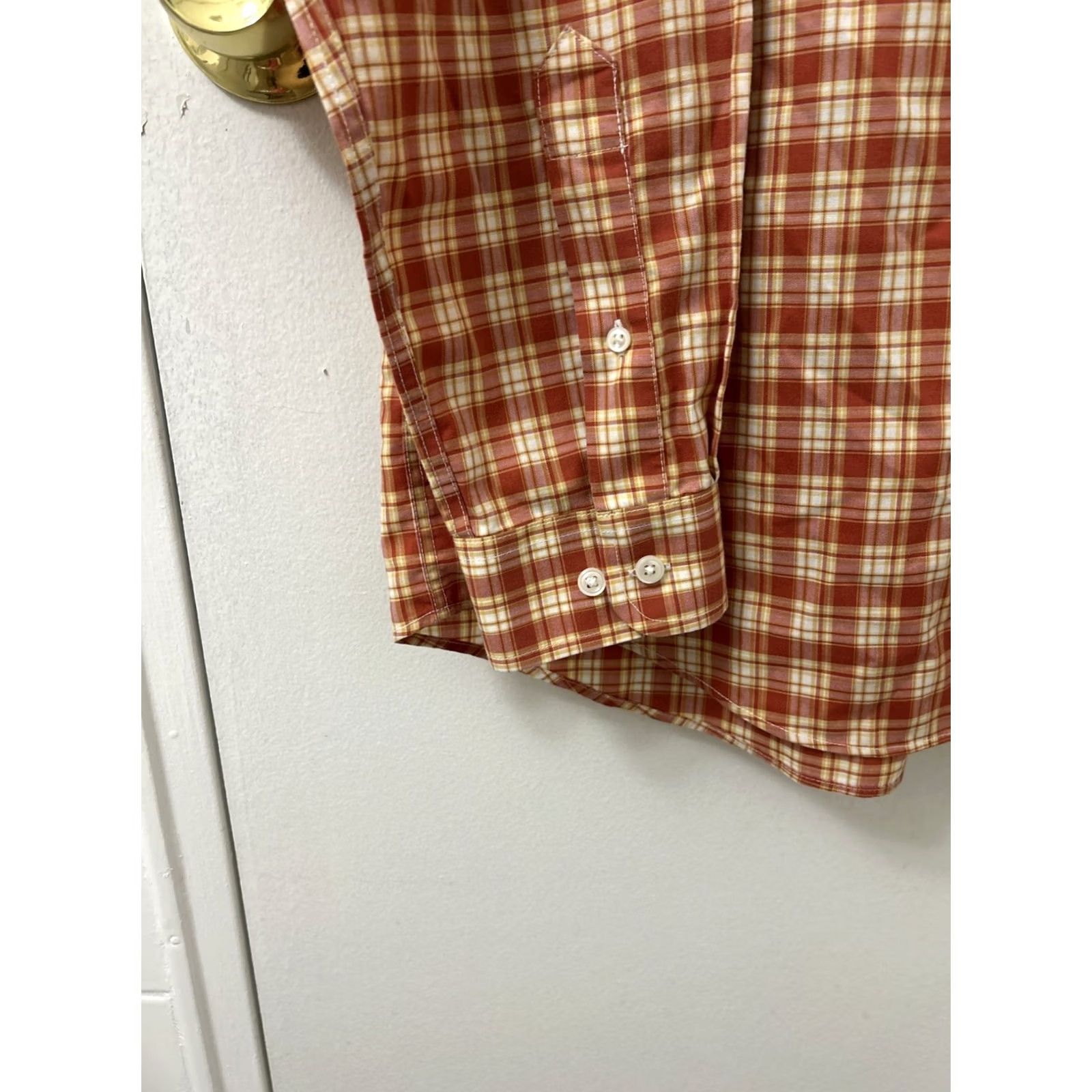 Vintage LL Bean Shirt Mens M Red Plaid Kennebunk Sport Wrinkle Resistant Button-Up Pocketed Casual Classic Preppy Mens Size US M / EU 48-50 / 2 - 7 Thumbnail
