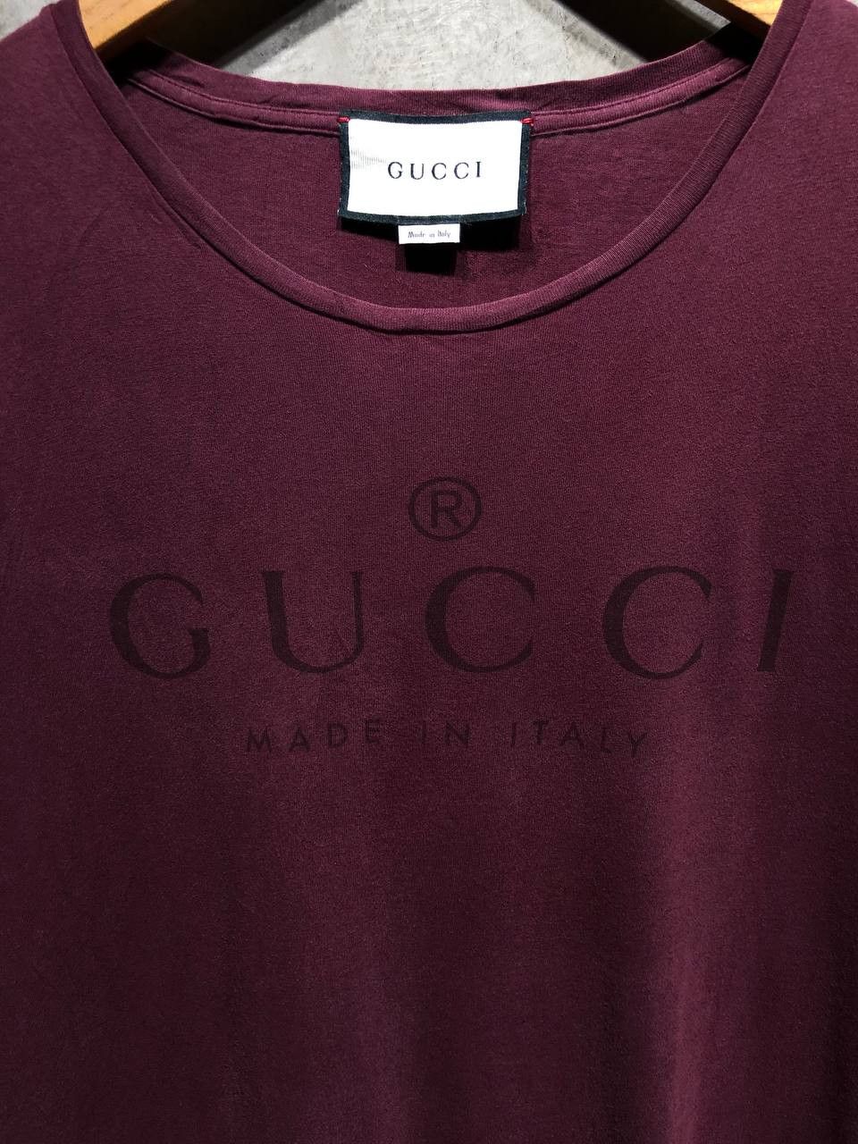 Gucci Gucci Made In Italy tee Size US L / EU 52-54 / 3 - 2 Thumbnail