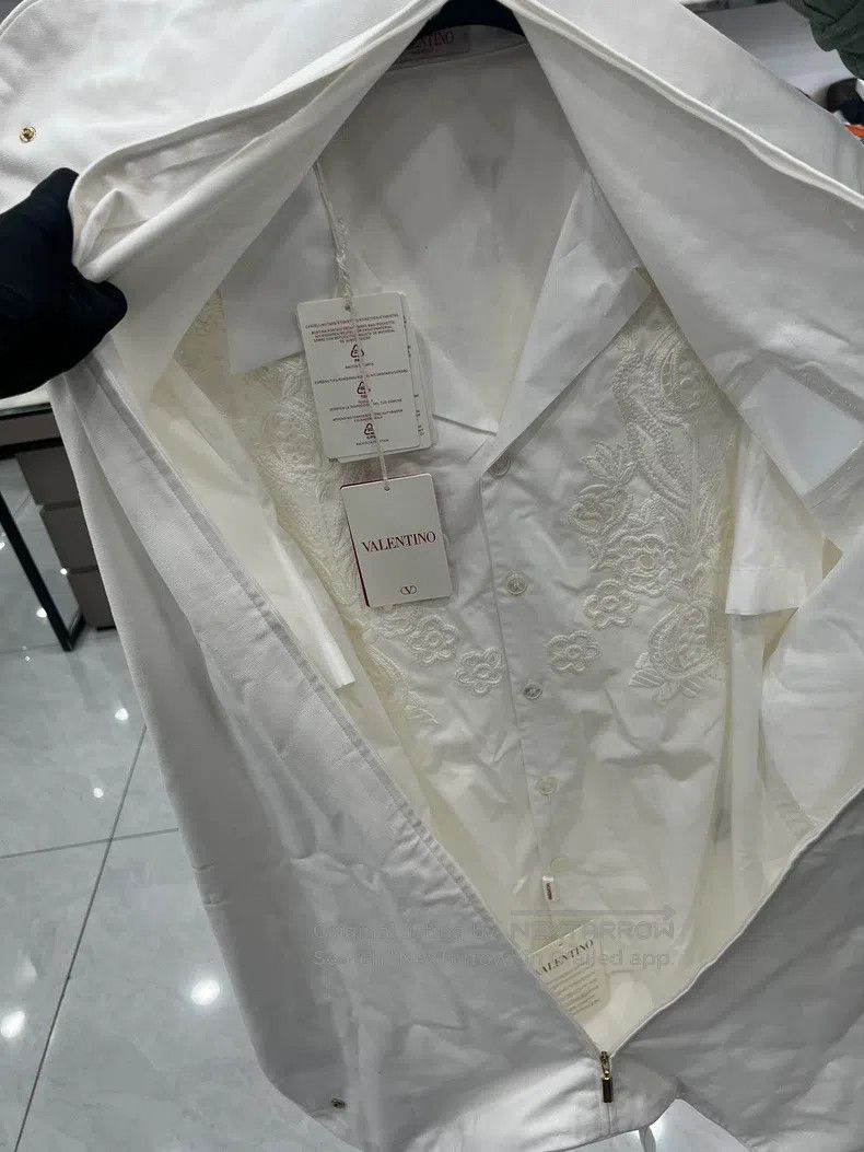 Valentino Valentino Men's embroidered shirt jacket Size US L / EU 52-54 / 3 - 3 Thumbnail