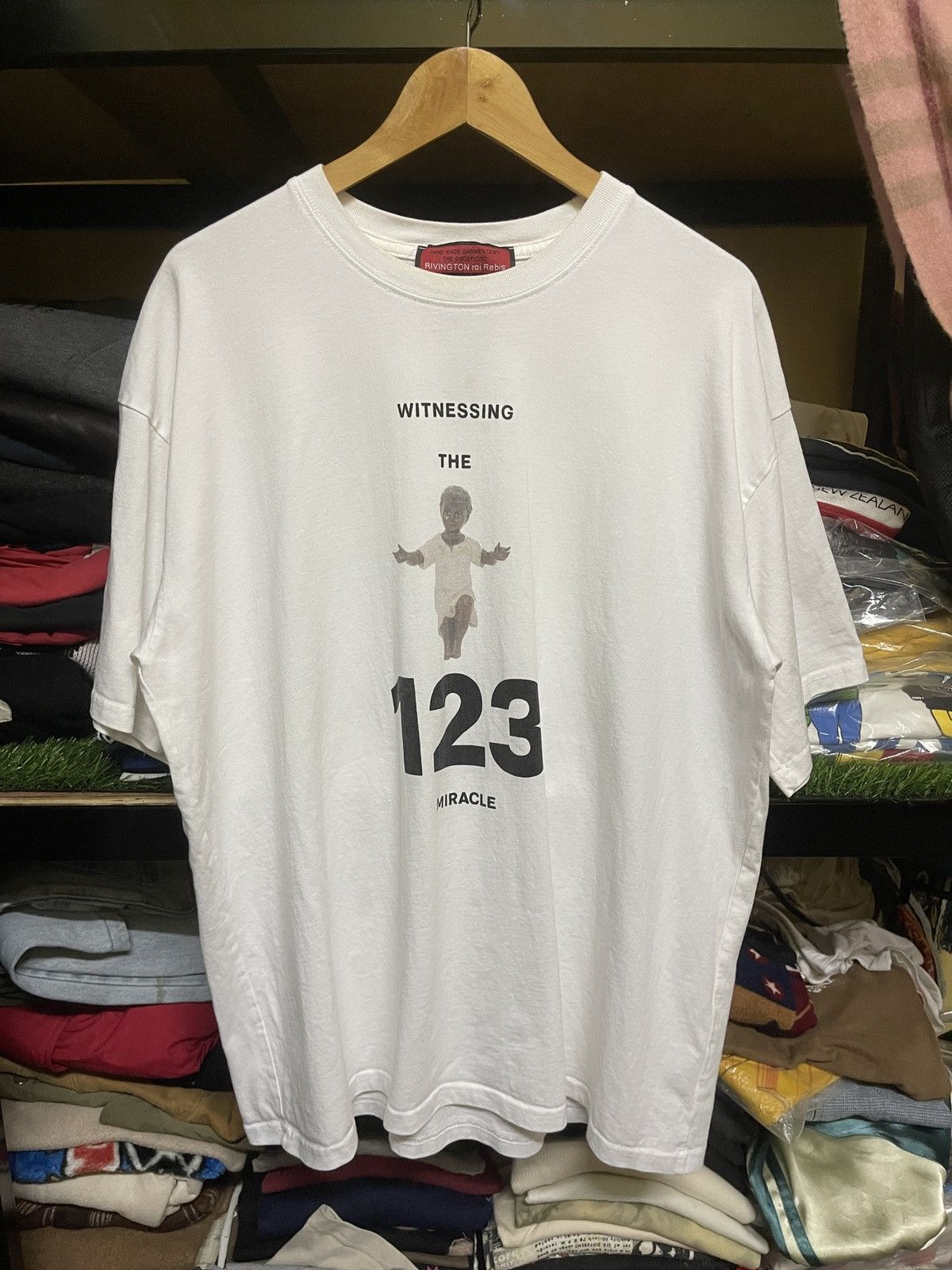 RRR-123 MYRRH FRANKINCENSE GOLD🔥RIVINGTON roi REBIS 123🔥White TEE Size US XL / EU 56 / 4 - 1 Thumbnail