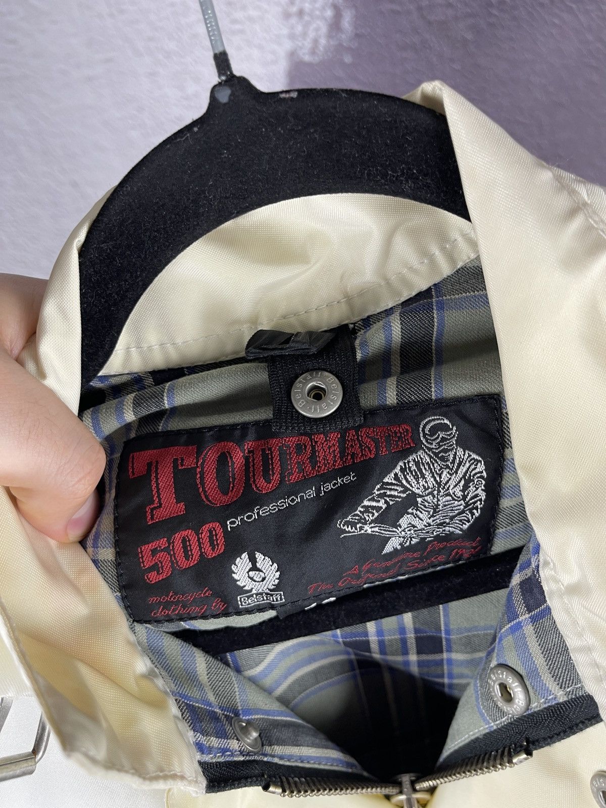 Belstaff Belstaff Tourmaster 500 Rider Belted Motorcycle Light Jacket Size US XS / EU 42 / 0 - 12 Thumbnail