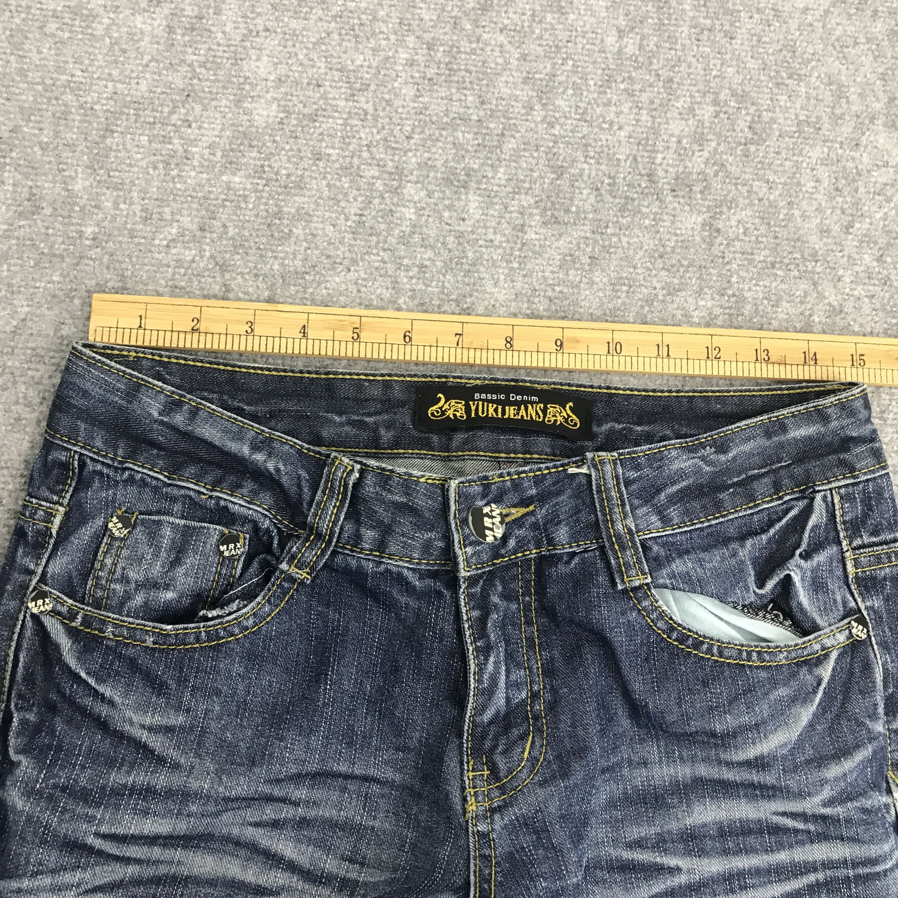 Japanese Brand Rare Flare Japan style yuki Bootcut denim jeans pants Size US 29 - 7 Thumbnail