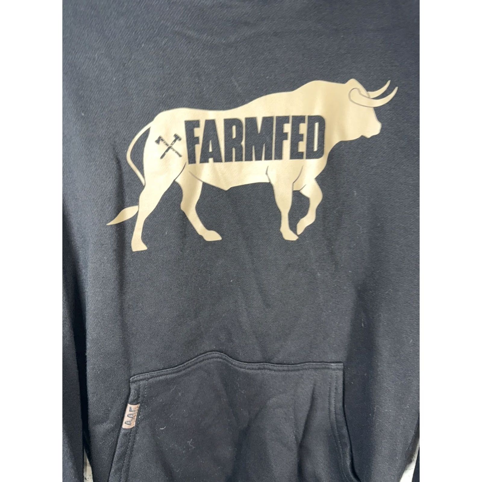 Vintage Axe & Sledge Farm Fed Limited Roughneck Ranch Edition Fleece Hoodie Mens S Size US S / EU 44-46 / 1 - 3 Thumbnail