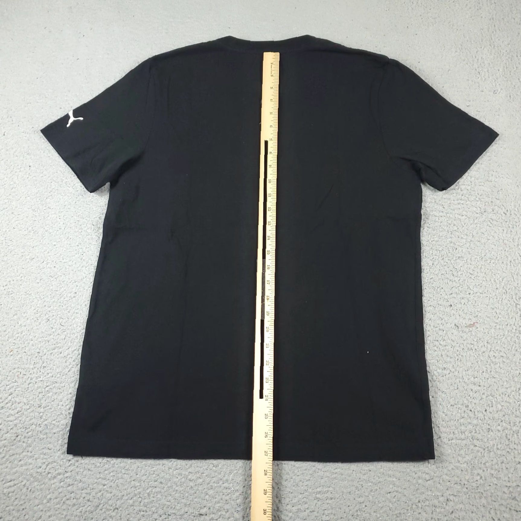 Puma PUMA T-Shirt Mens Size Large Black Logo Casual Short Sleeve Adult Size US L / EU 52-54 / 3 - 5 Thumbnail