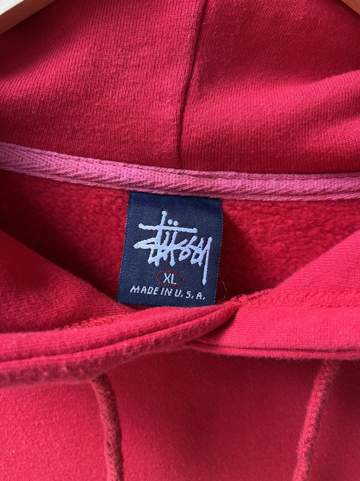 Stussy Vintage 1990s stussy parka hoodie N4 monogram Size US XL / EU 56 / 4 - 6 Thumbnail