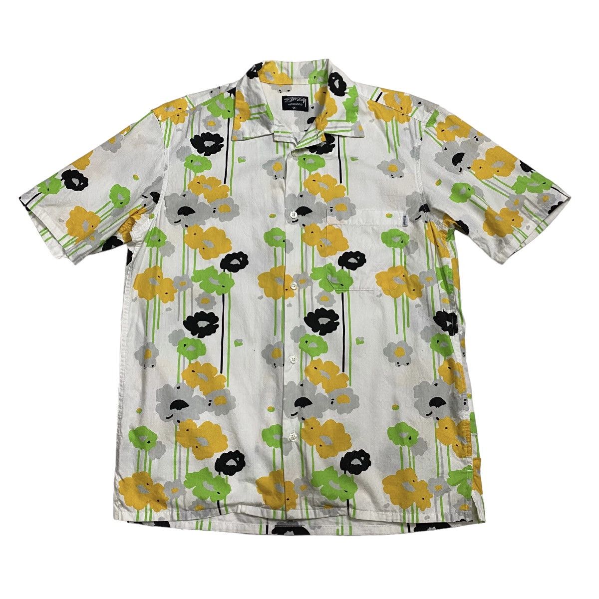 Stussy Stussy Flora Hawaii style shirt Size US M / EU 48-50 / 2 - 5 Thumbnail