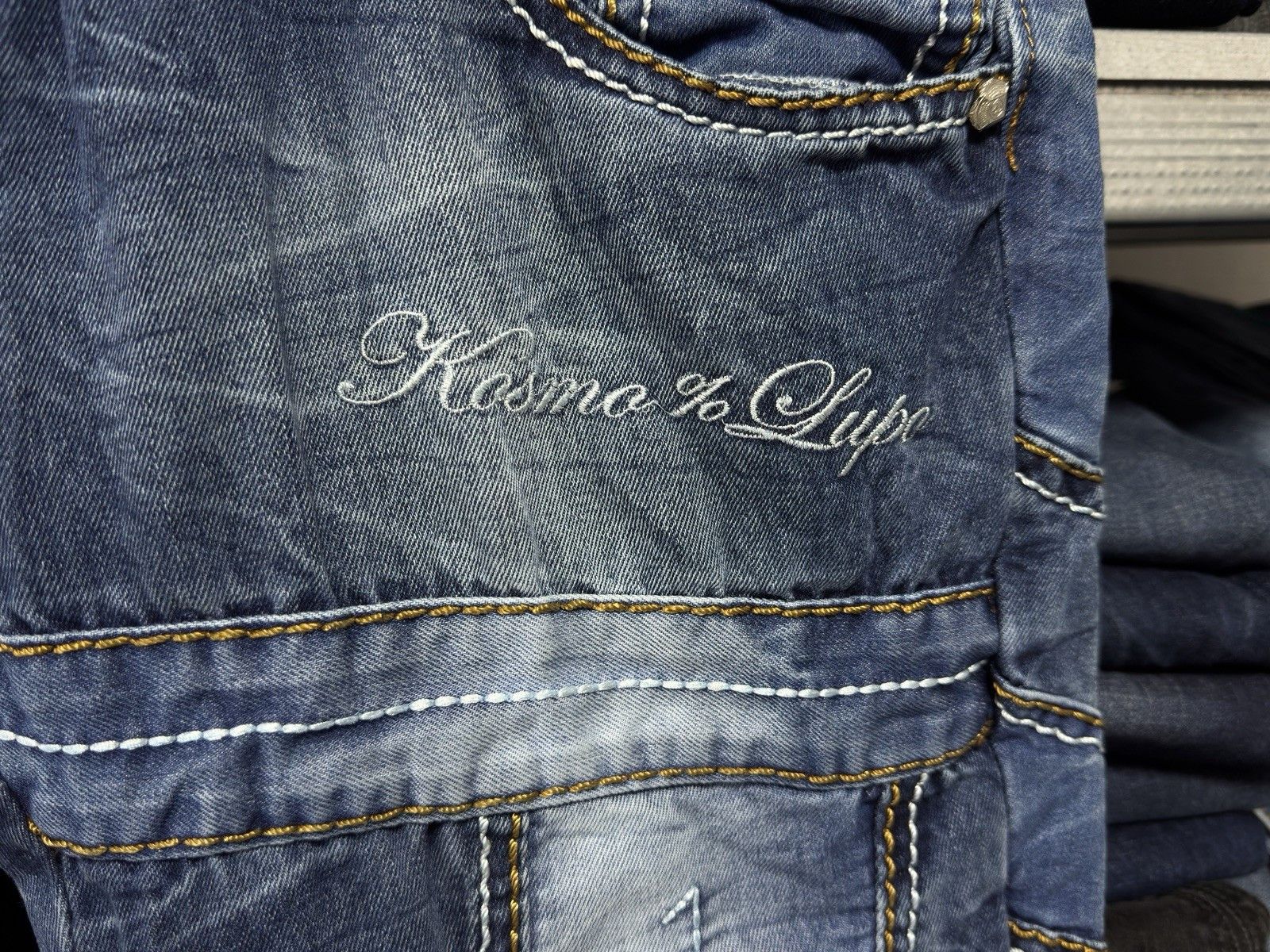 Other Kosmo Lupo y2k Denim Zipper Japan Style Distressed Jeans Size US 34 / EU 50 - 5 Thumbnail