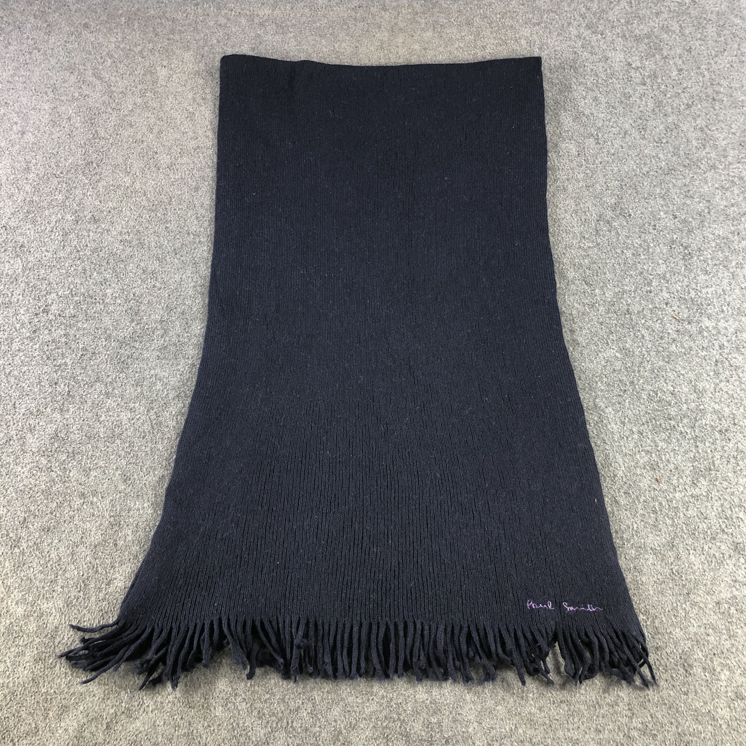 Paul Smith Paul Smith Stripe Knit Wool Scarf Muffler Neckwear V2862 Size ONE SIZE - 2 Thumbnail