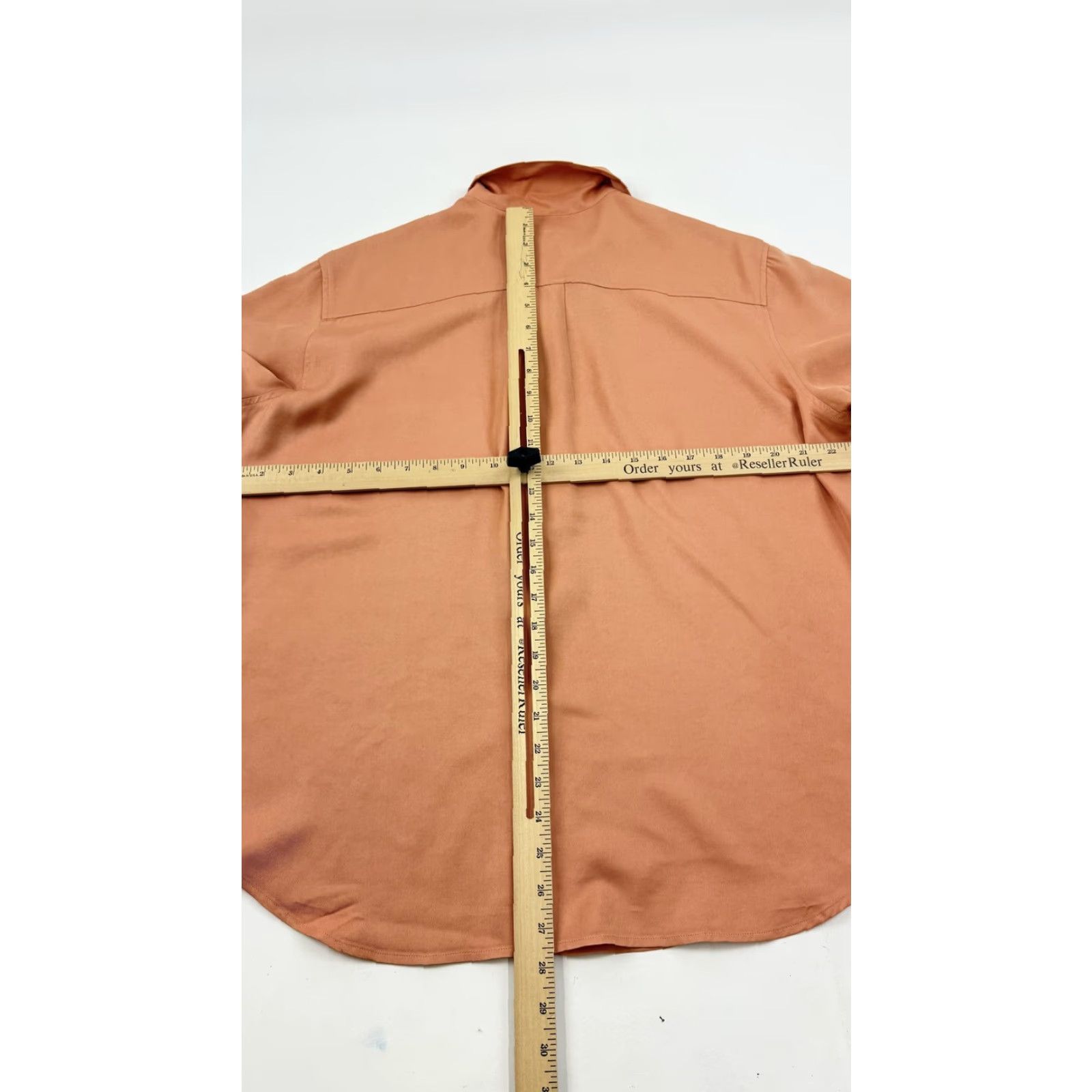 Talbots Talbots Shirt Womens 12 Tan Pure Silk Short Sleeve Button Front Camp Blouse Size XL / US 12-14 / IT 48-50 - 6 Thumbnail
