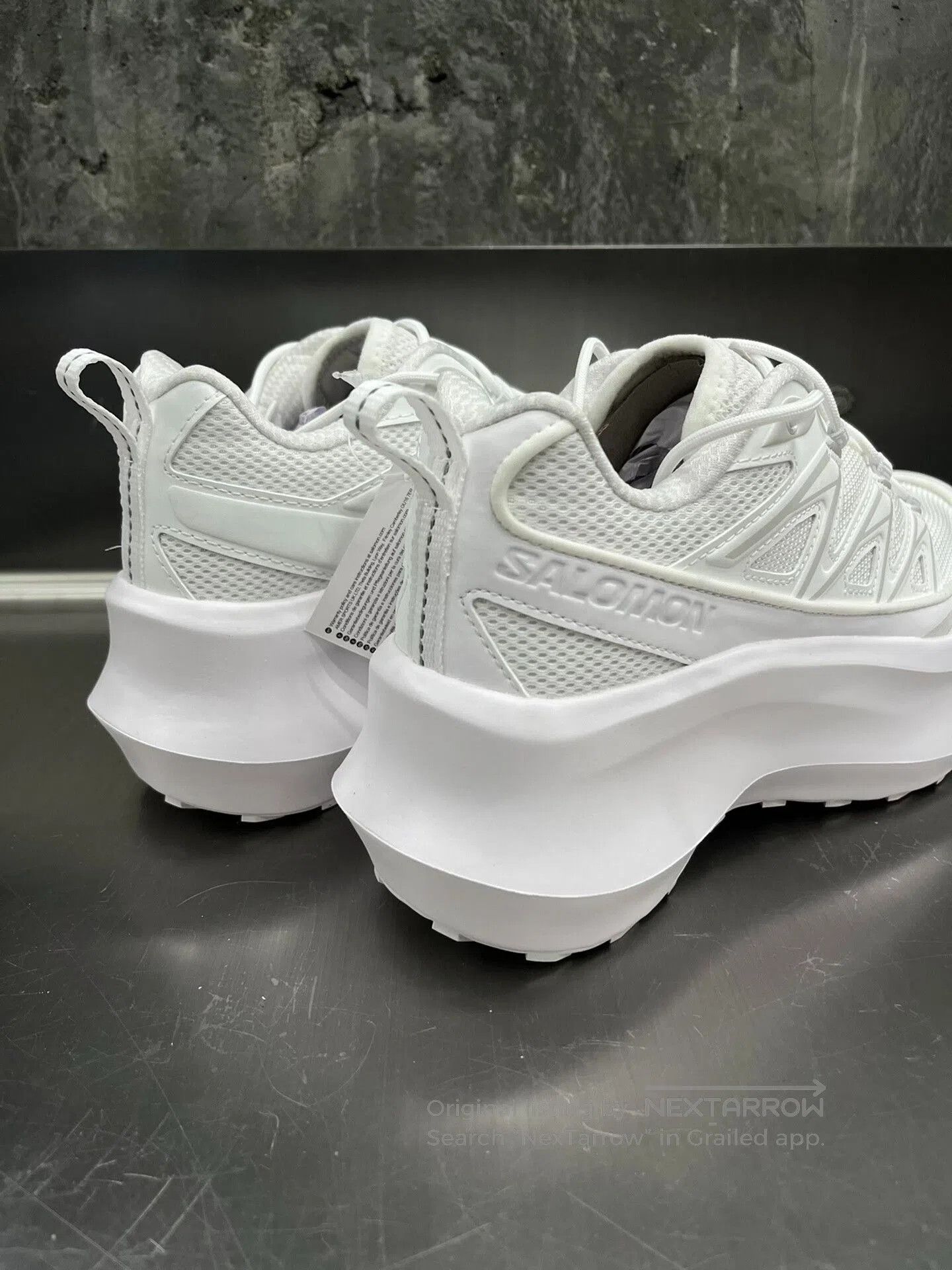 Salomon CDG Salomon White XT6 Elevated Sneakers. Size US 6.5 / IT 36.5 - 3 Thumbnail