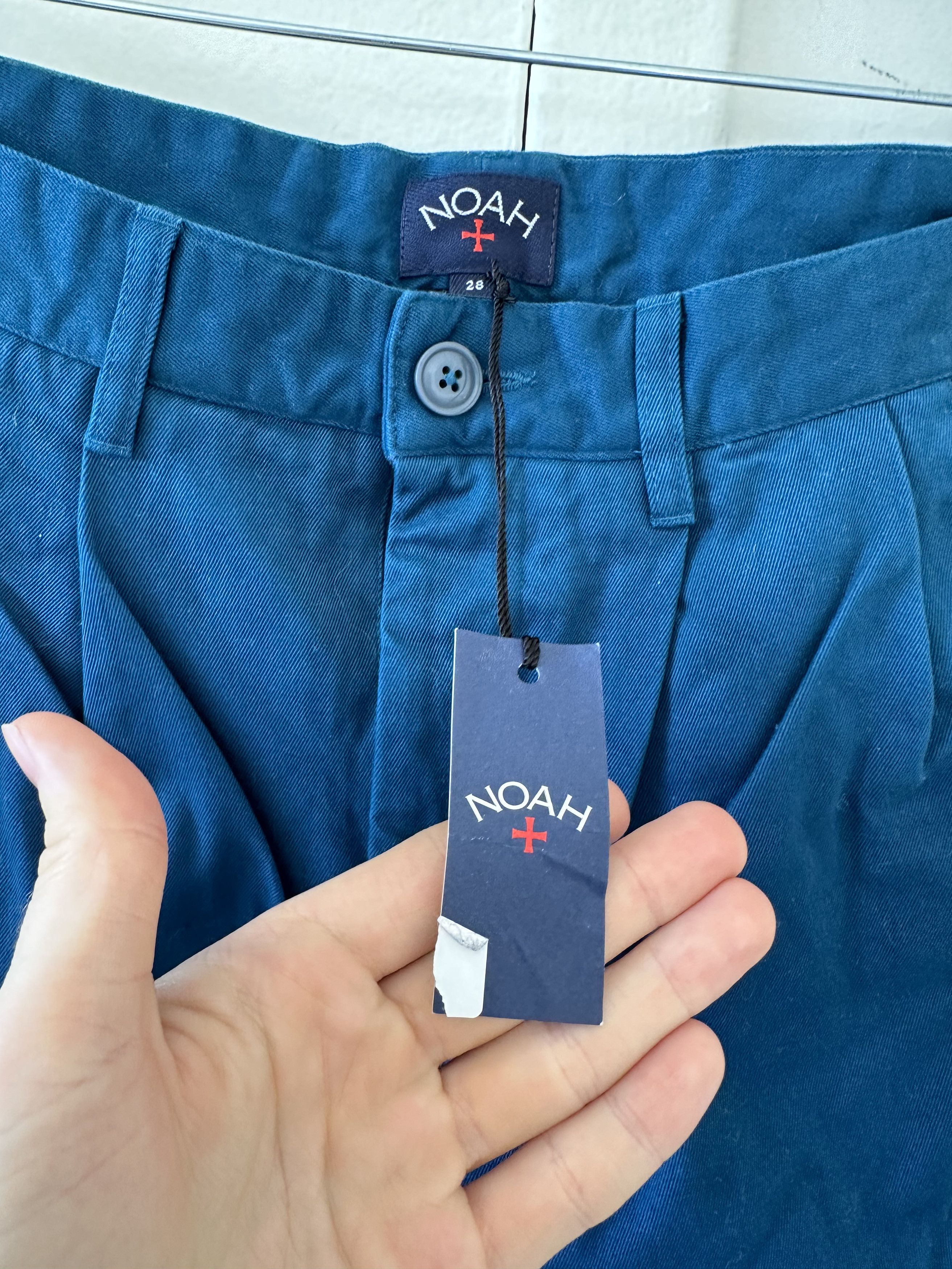 Noah Noah Pleated Work Shorts Size US 29 - 2 Thumbnail