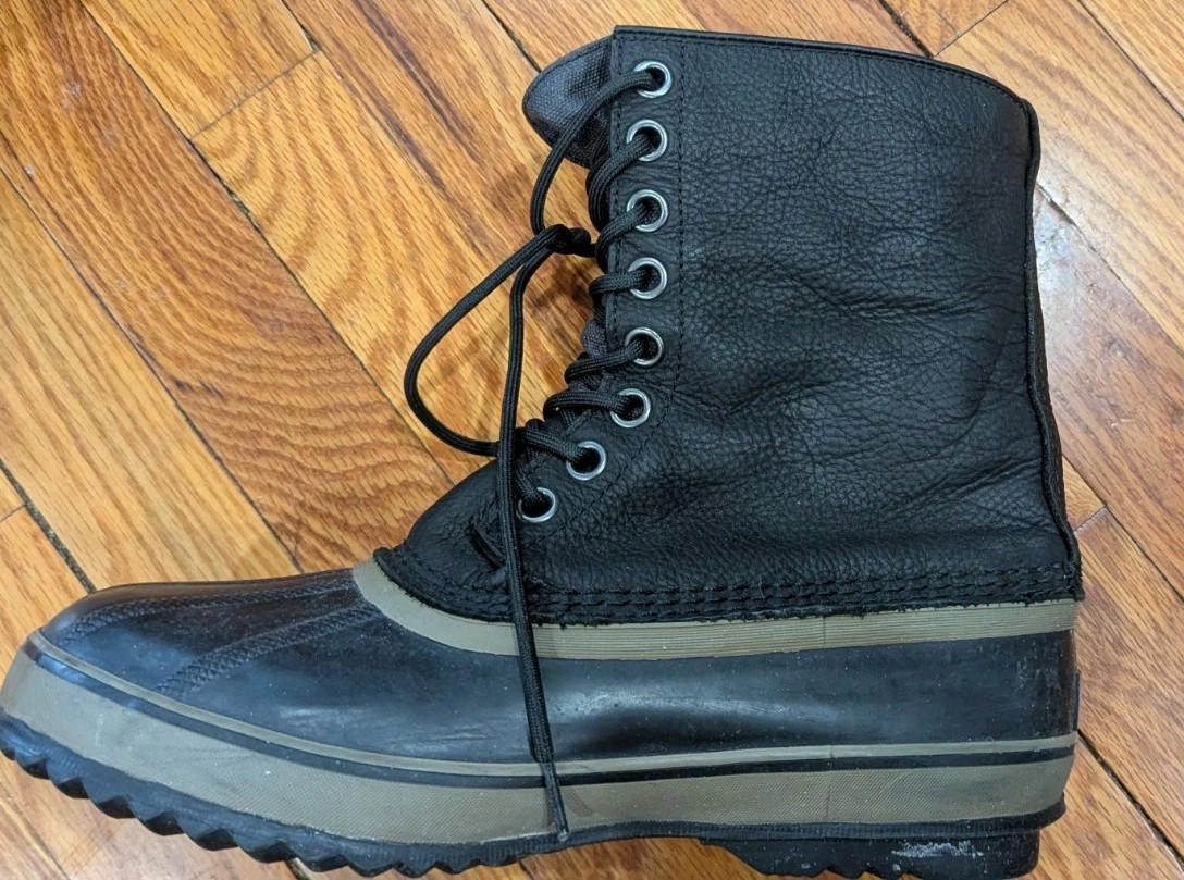 SOREL Sorel Men's 1964 Snow Boots in Black/Ancient Fossil Size 9 Size US 9 / EU 42 - 4 Thumbnail