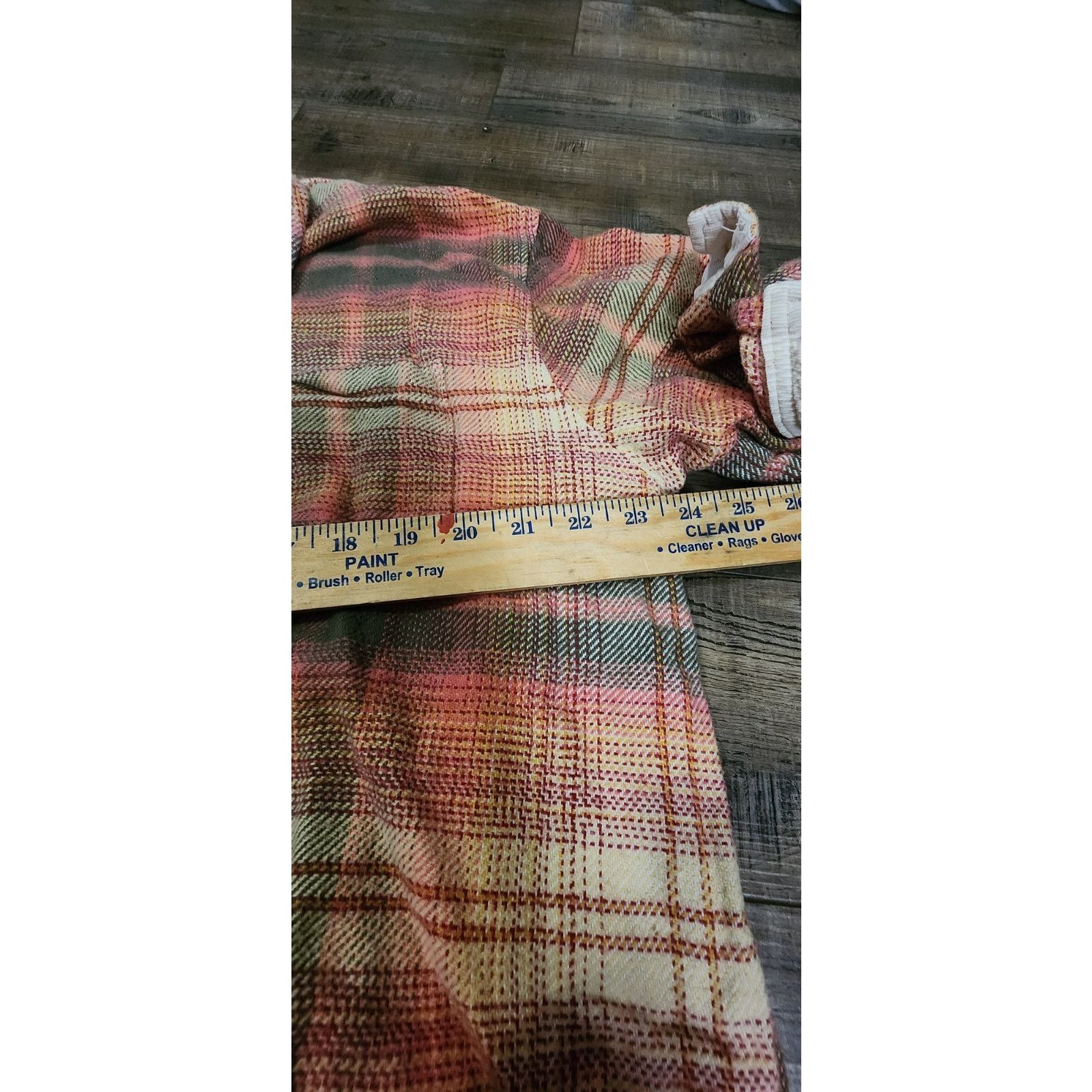 American Eagle Outfitters American Eagle Flannel Sz L Button Up Shirt Orange 2063 Size US L / EU 52-54 / 3 - 5 Thumbnail
