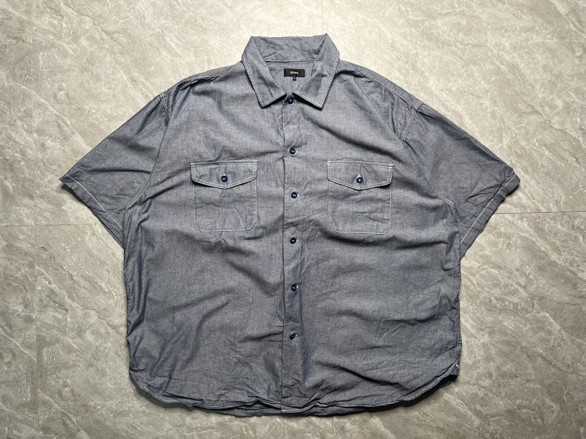 Beams Japan × Beams Plus Beams S/S 23 Chambray Shirt (Oversized) Size US L / EU 52-54 / 3 - 1 Thumbnail