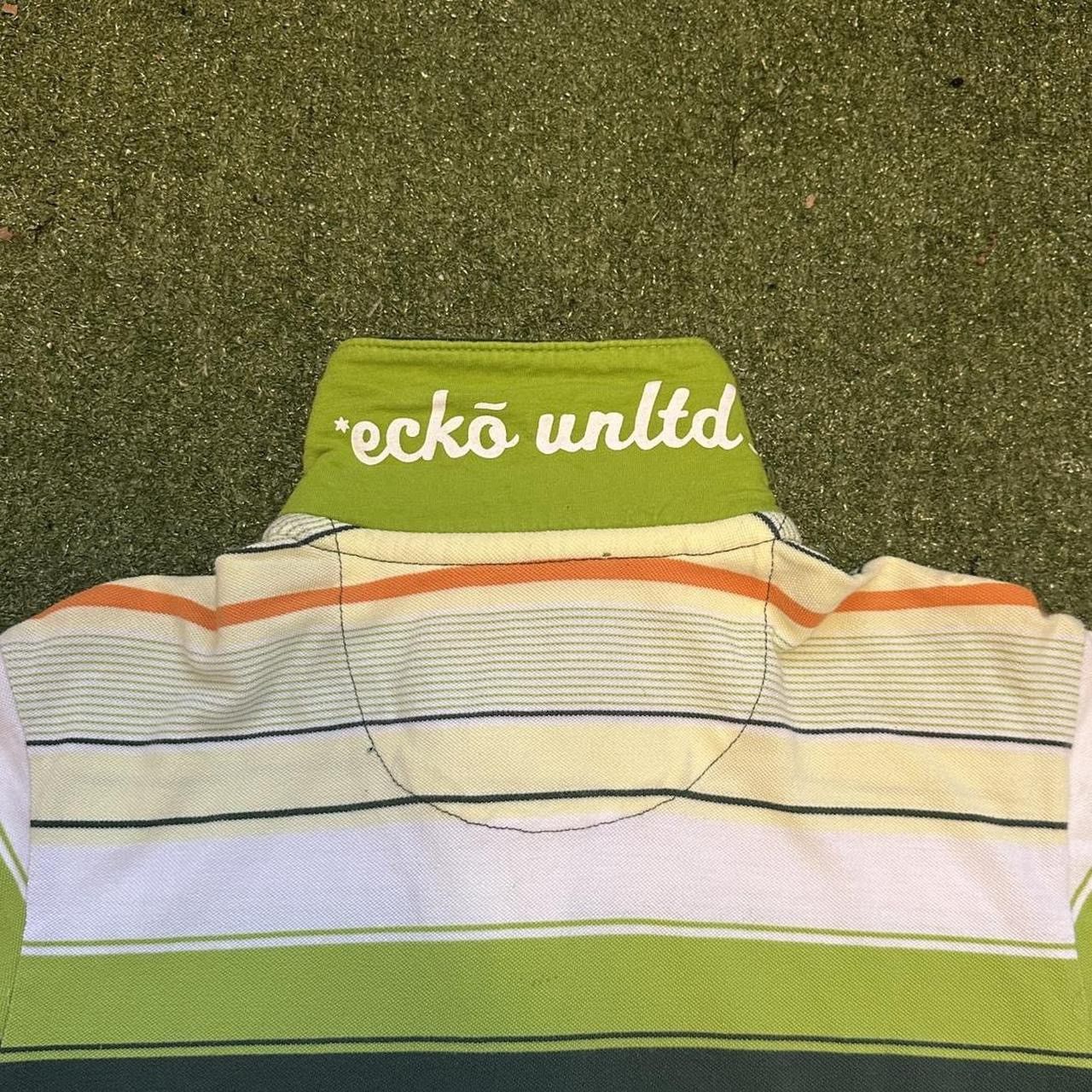 Ecko Unltd. Ecko Unlimited stripped Polo Shirt Size US M / EU 48-50 / 2 - 1 Thumbnail
