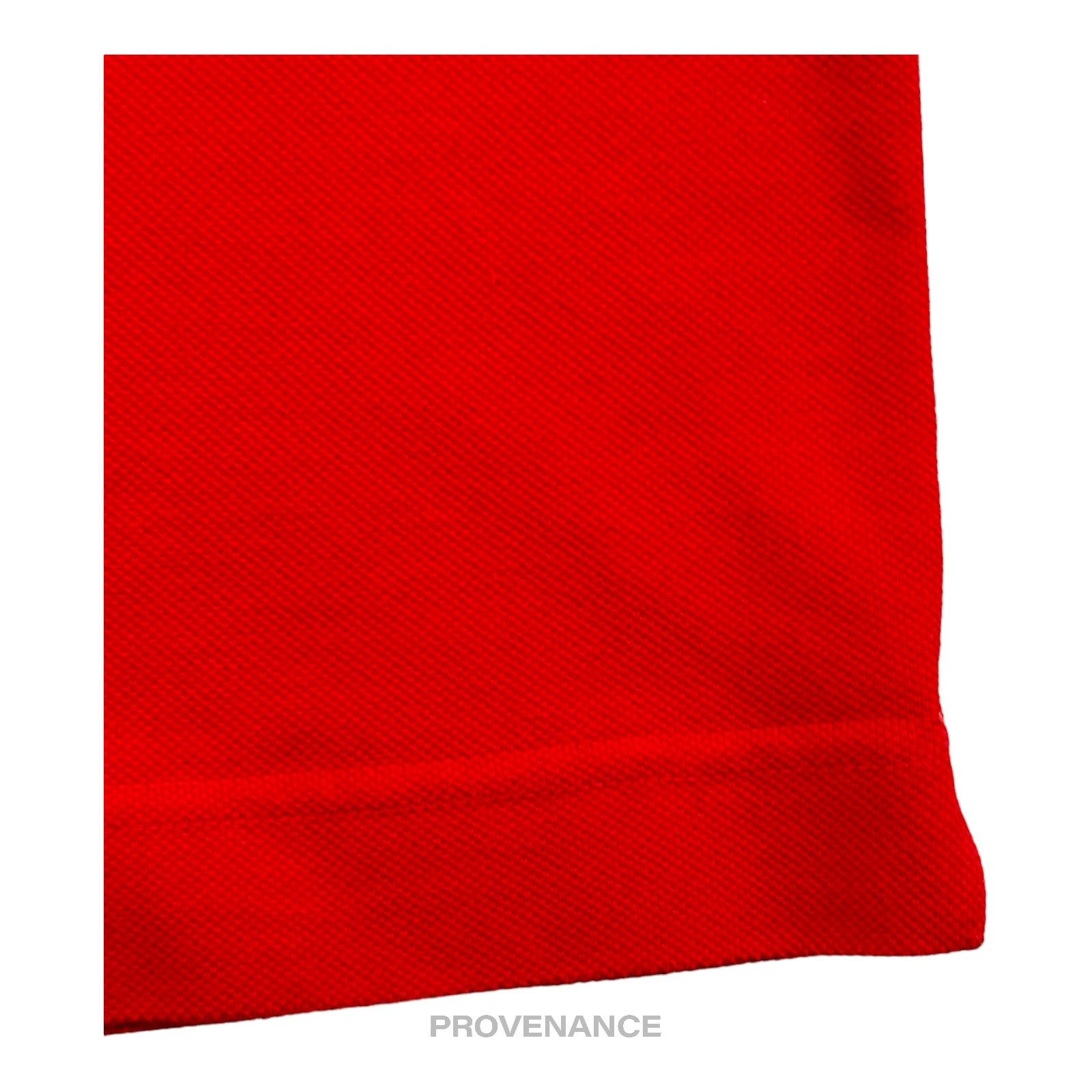 Givenchy 🔴 Givenchy Embroidered Sailboat Logo Polo Shirt - Red M Size US M / EU 48-50 / 2 - 5 Thumbnail