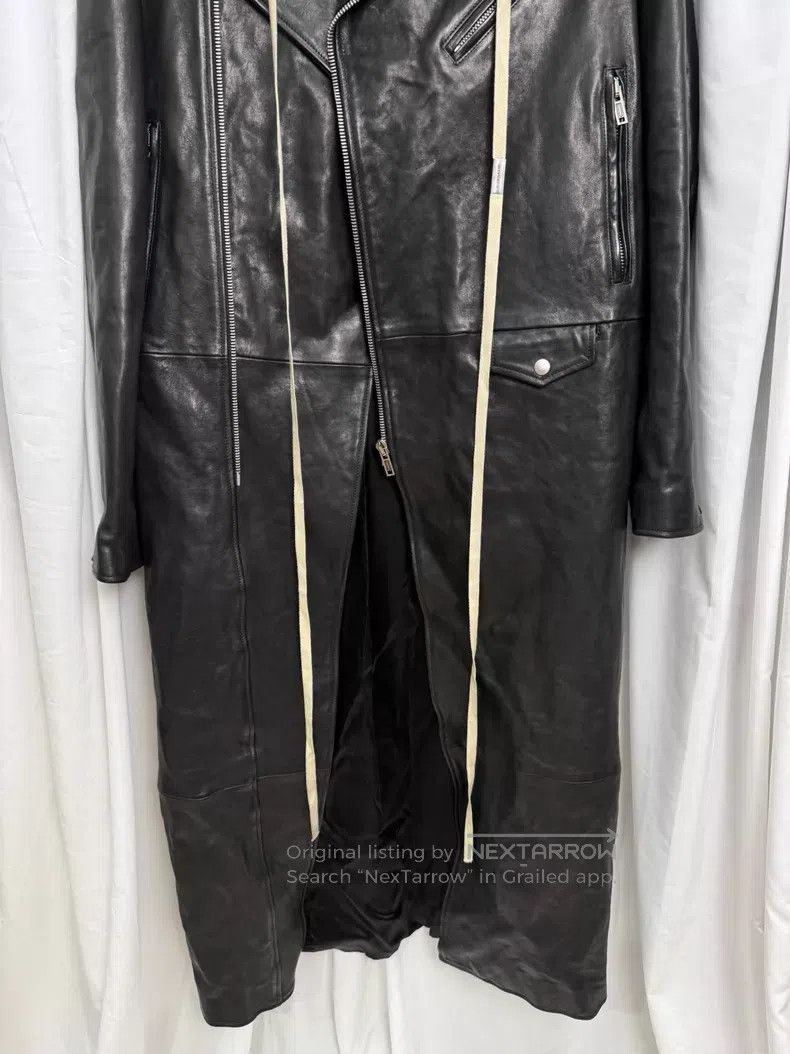 Ann Demeulemeester Ann Demeulemeester Extra Long Biker Coat Size US M / EU 48-50 / 2 - 2 Thumbnail