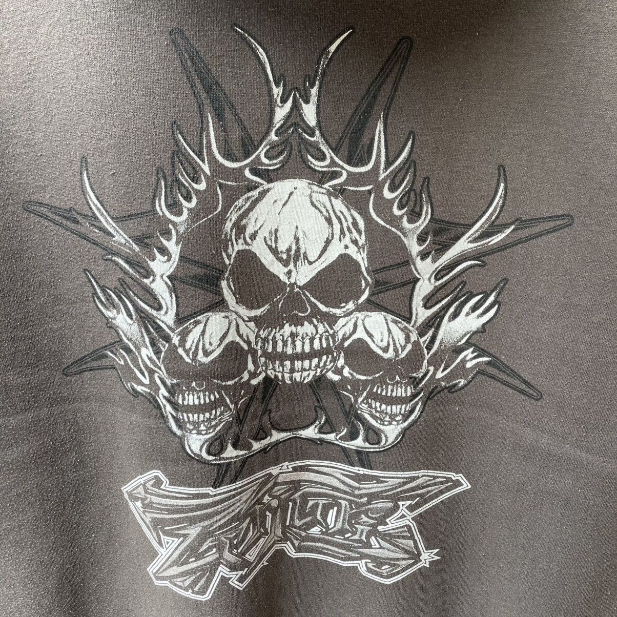 Welcome Skateboards 🔥Vintage Grigri Skateboard Big Skull Logo Pullover Hoodie Size US L / EU 52-54 / 3 - 3 Thumbnail