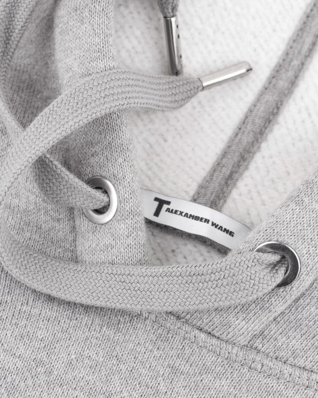 T by Alexander Wang T BY ALEXANDER WANG / CROPPED HOODIE-SWEATSHIRT Size XS / US 0-2 / IT 36-38 - 2 Thumbnail