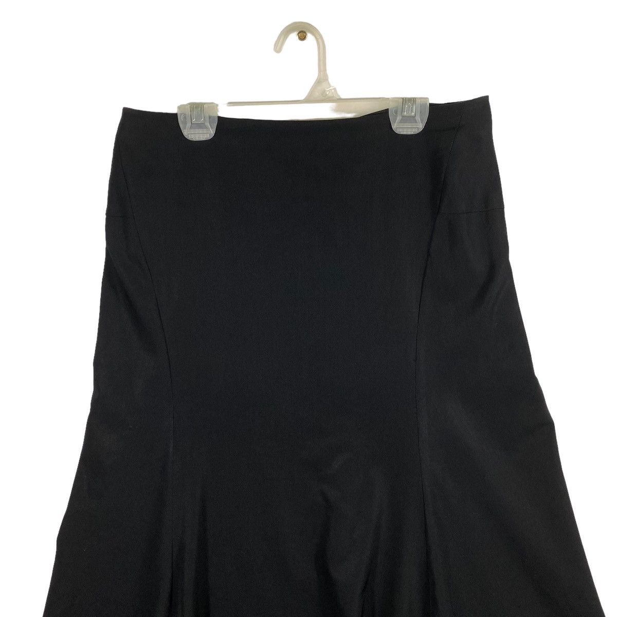 Y's × Yohji Yamamoto Vintage Yohji Yamamoto Midi Skirt Black Colour Size 29" - 4 Thumbnail