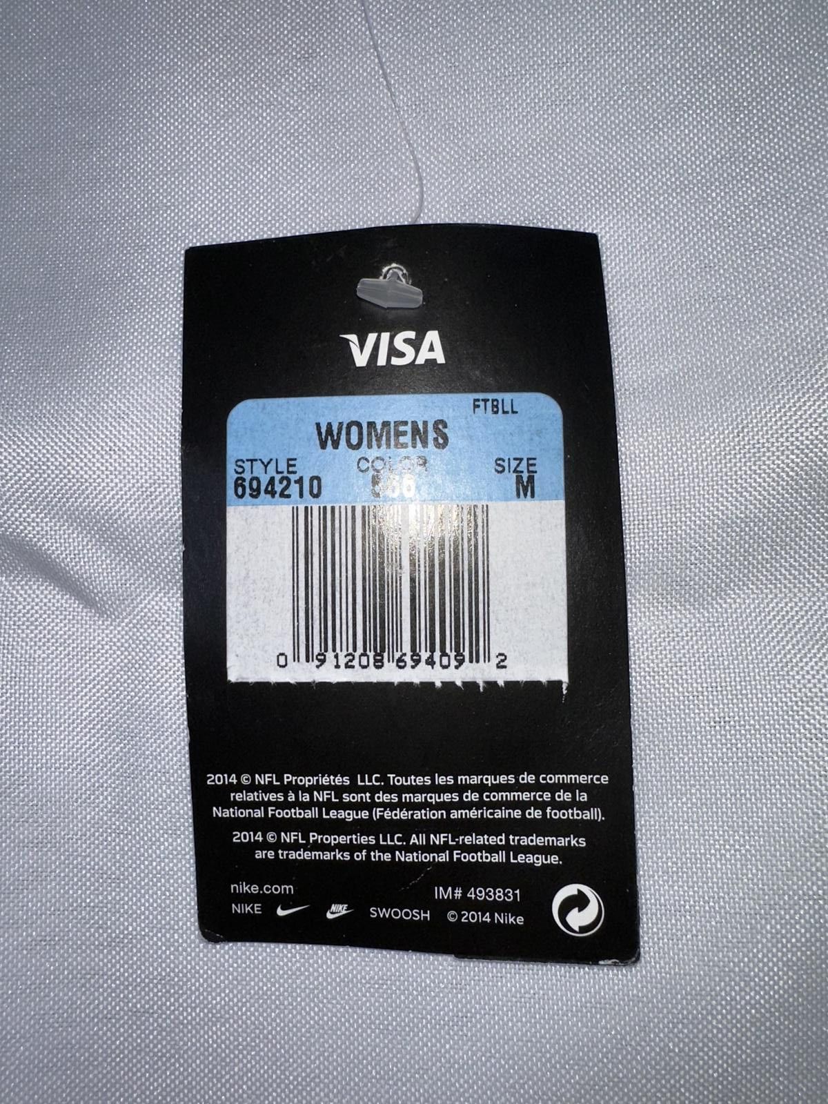 Nike Nike Women’s Baltimore Ravens Logo Athletic Lean Purple T-Shirt Size M / US 6-8 / IT 42-44 - 7 Thumbnail