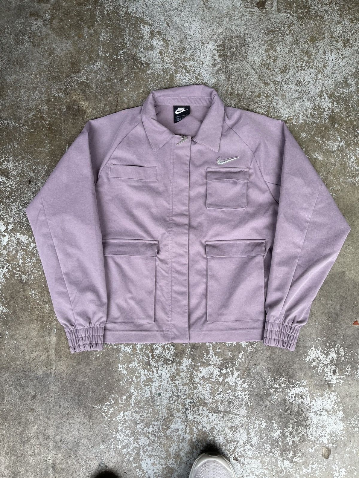 Nike Nike Sportswear Swoosh Cropped Utility Jacket Size S / US 4 / IT 40 - 1 Thumbnail