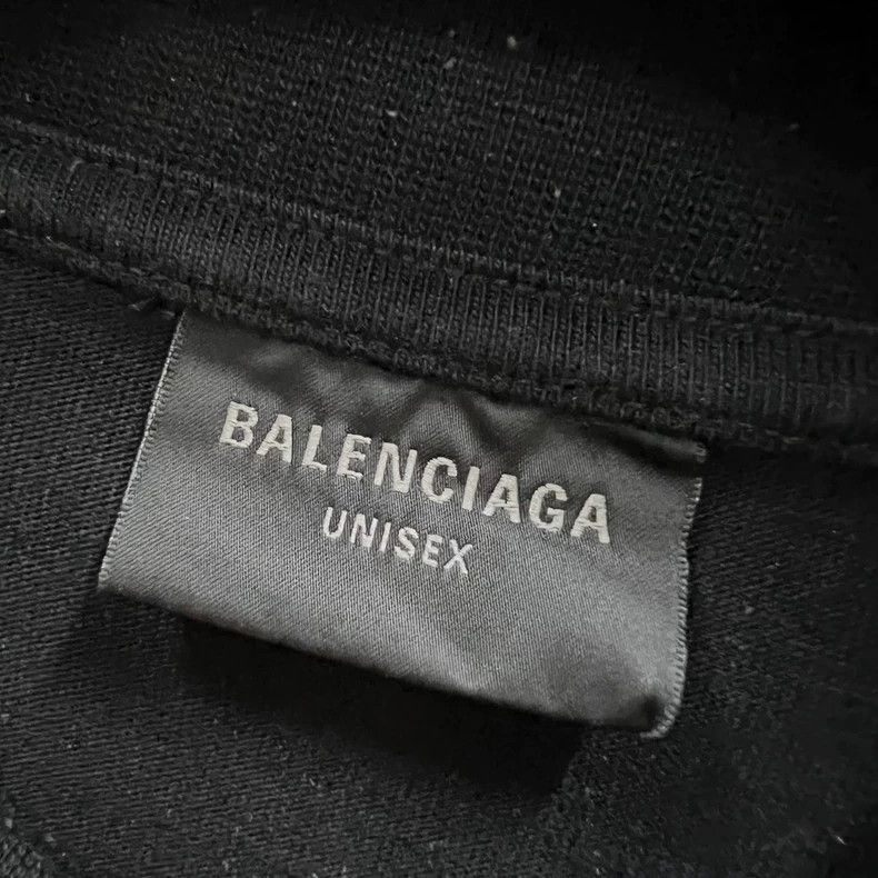 Balenciaga Balenciaga Multi-logo printed logo short sleeve Size US L / EU 52-54 / 3 - 4 Thumbnail