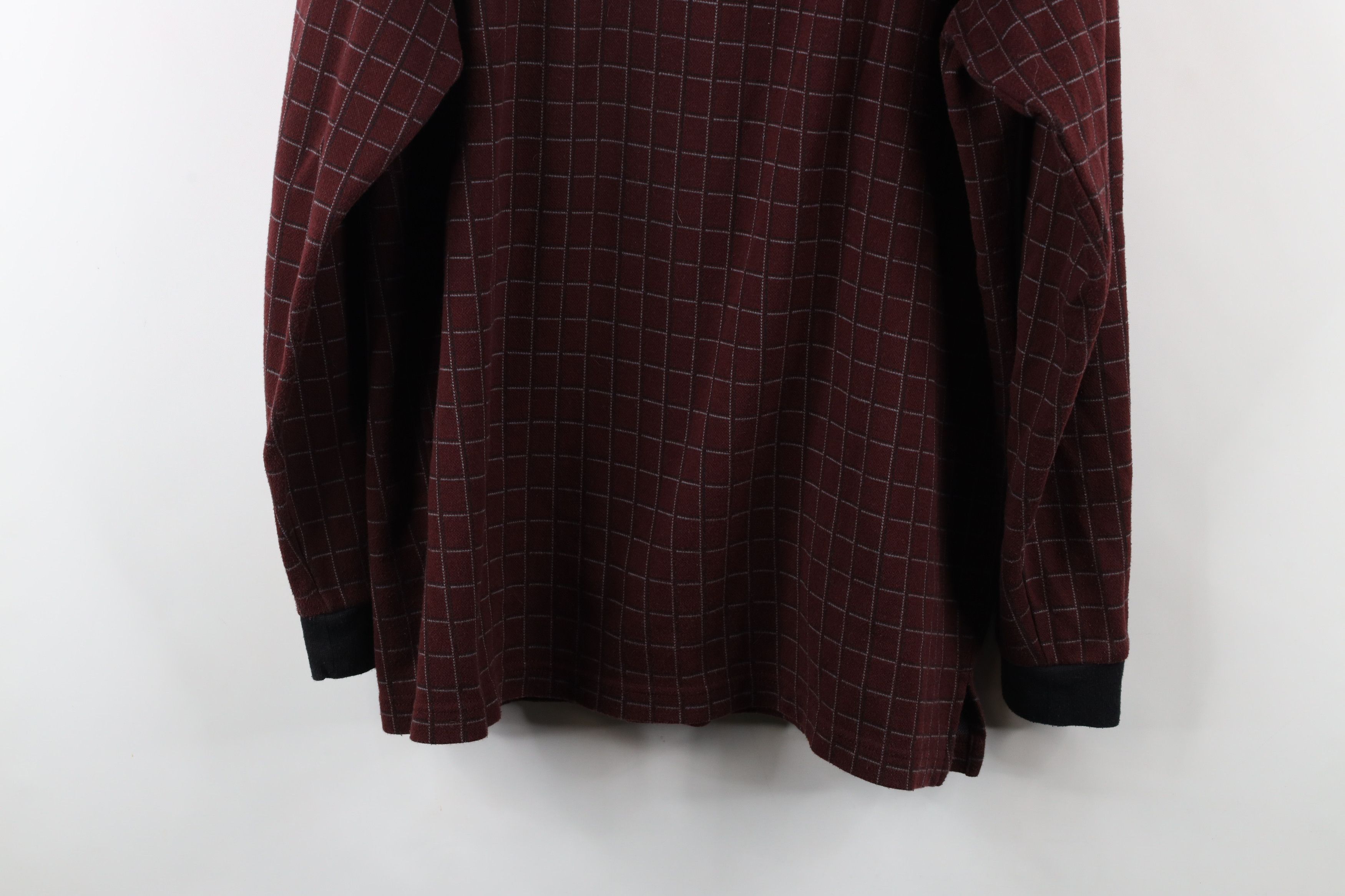 Vintage Vintage 90s Streetwear Knit Long Sleeve Rugby Polo Size US L / EU 52-54 / 3 - 9 Thumbnail