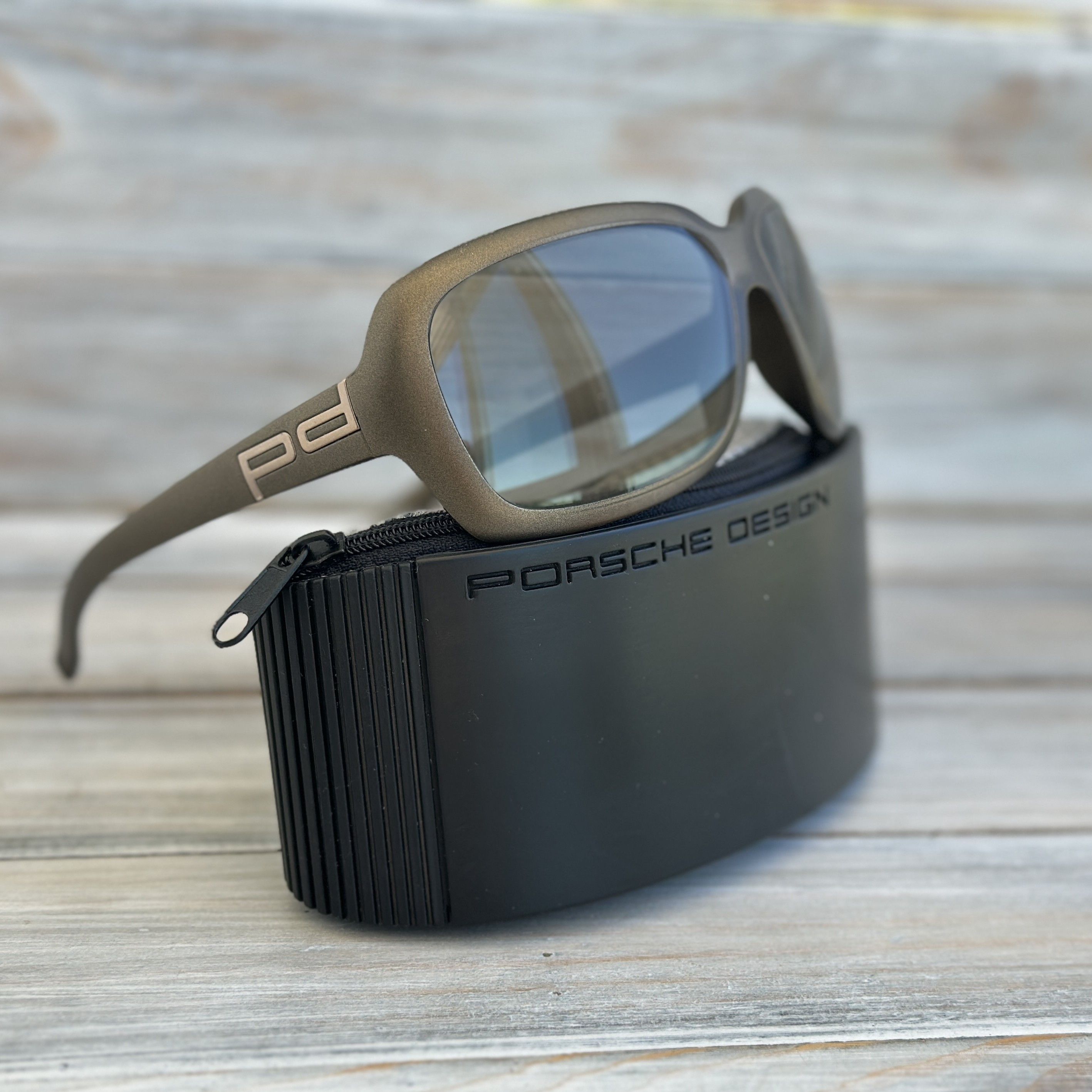 Porsche Design PORSCHE Design D5274 Sunglasses With Case Bronze LuxuryBrand Size ONE SIZE - 22 Thumbnail