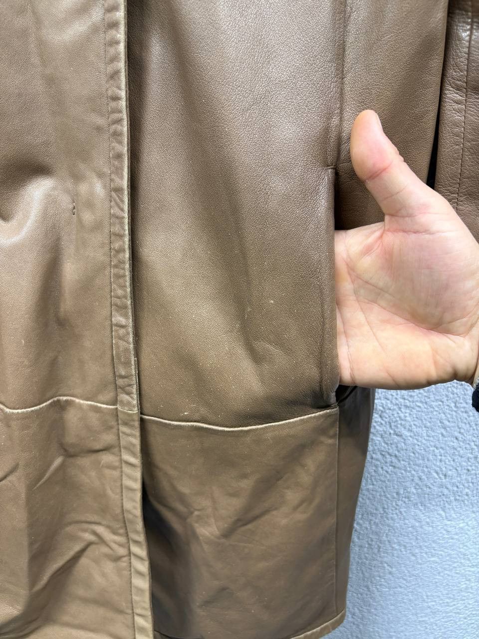Weekend Max Mara Weekend Max Mara leather womens coat size USA 8 / M Size M / US 6-8 / IT 42-44 - 13 Thumbnail