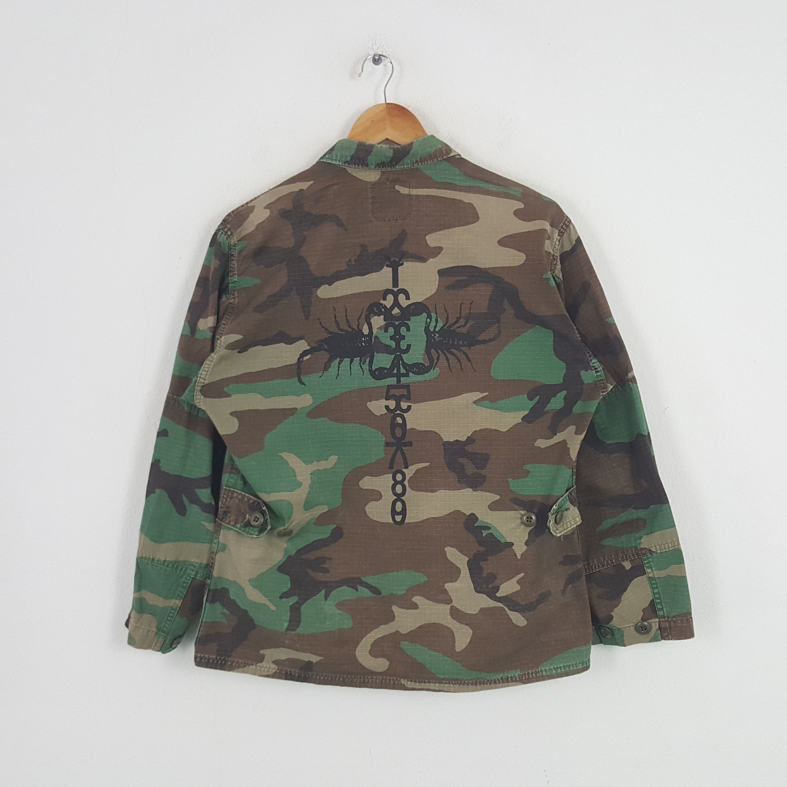 If Six Was Nine × Vintage Vintage Military Japanese Punk Style Jacket C278N15 Size US M / EU 48-50 / 2 - 1 Thumbnail